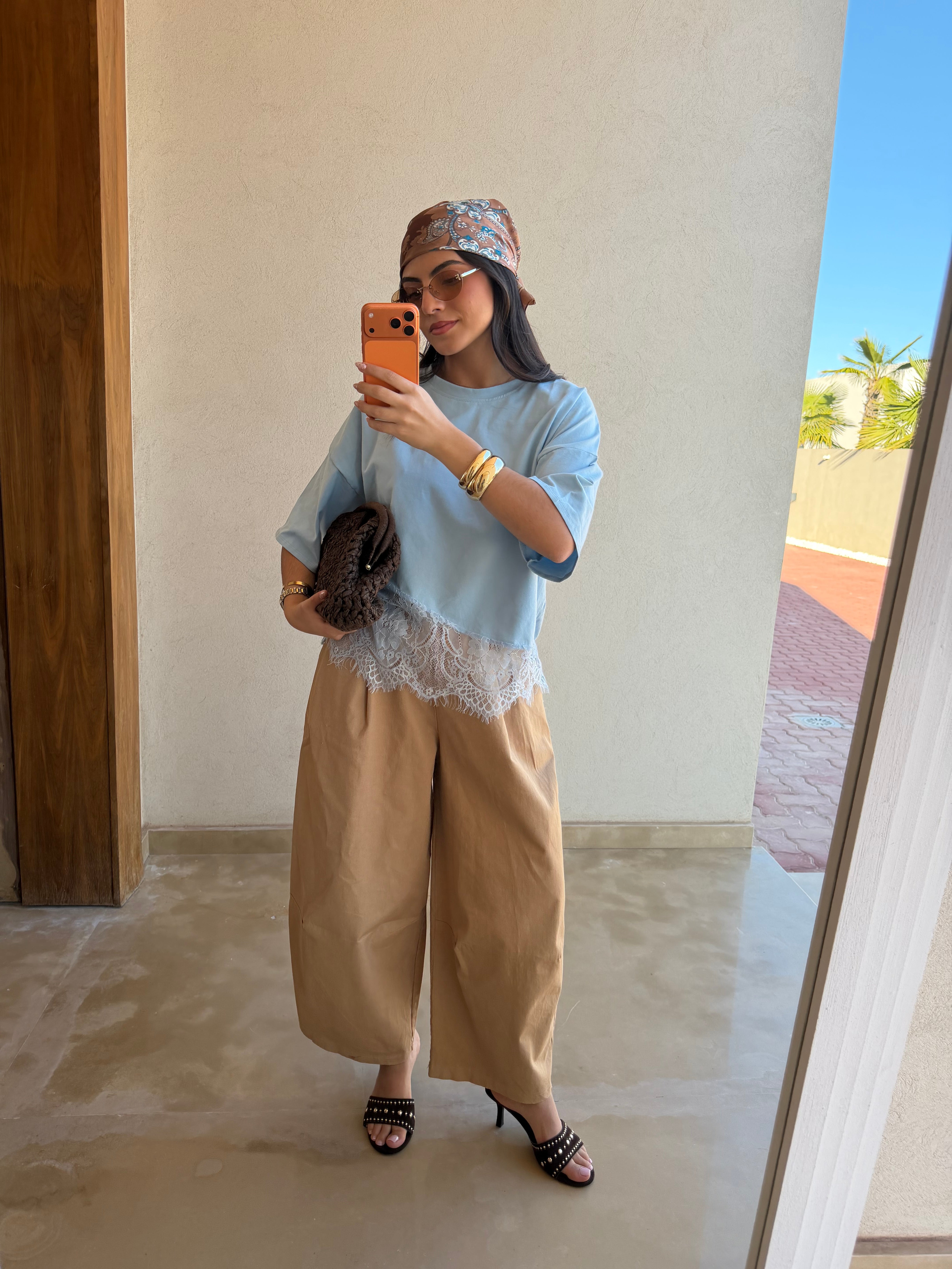 Pantalon ballon SENS Camel (15177)