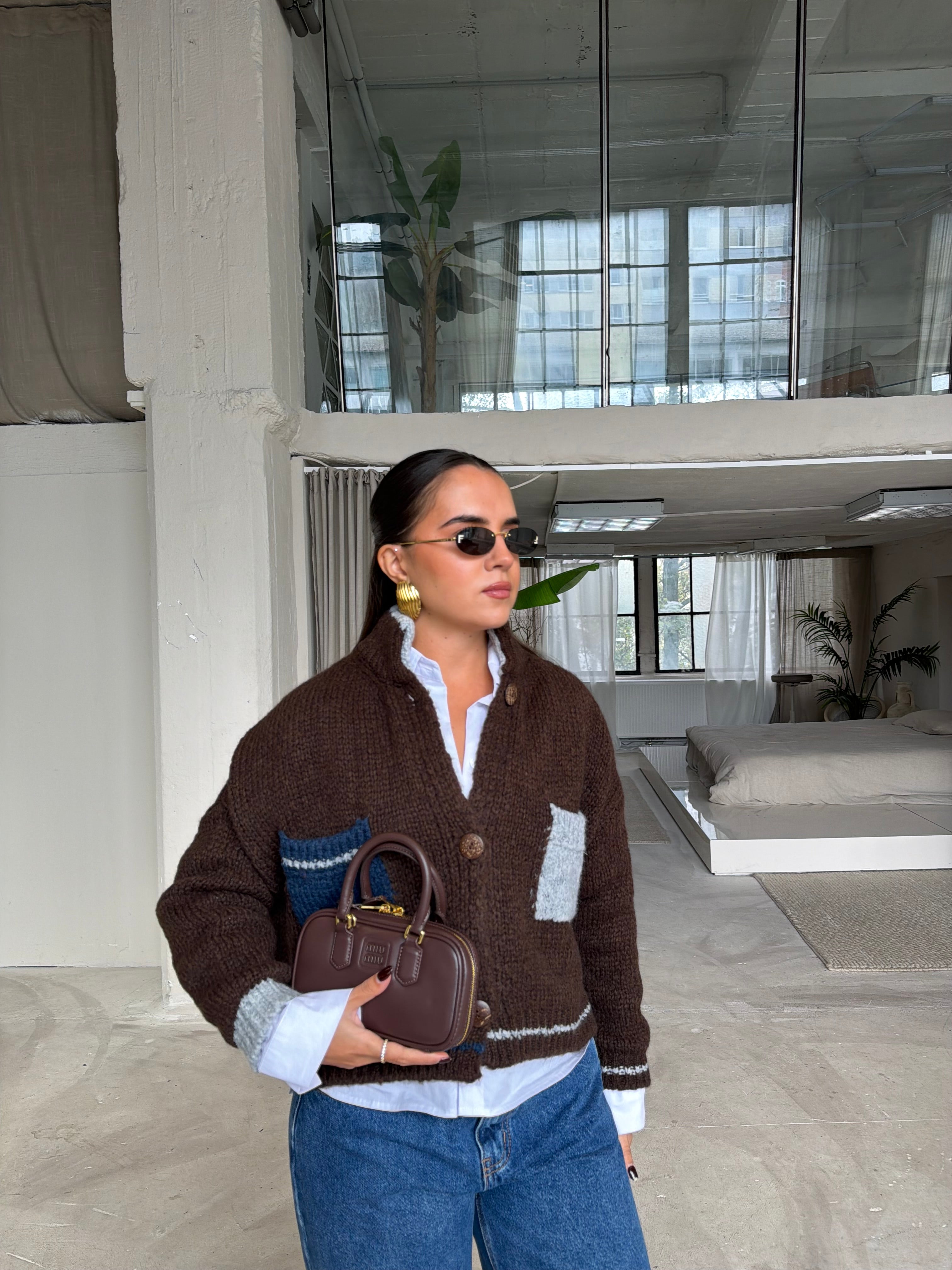 Gilet ELIA choco (2508)