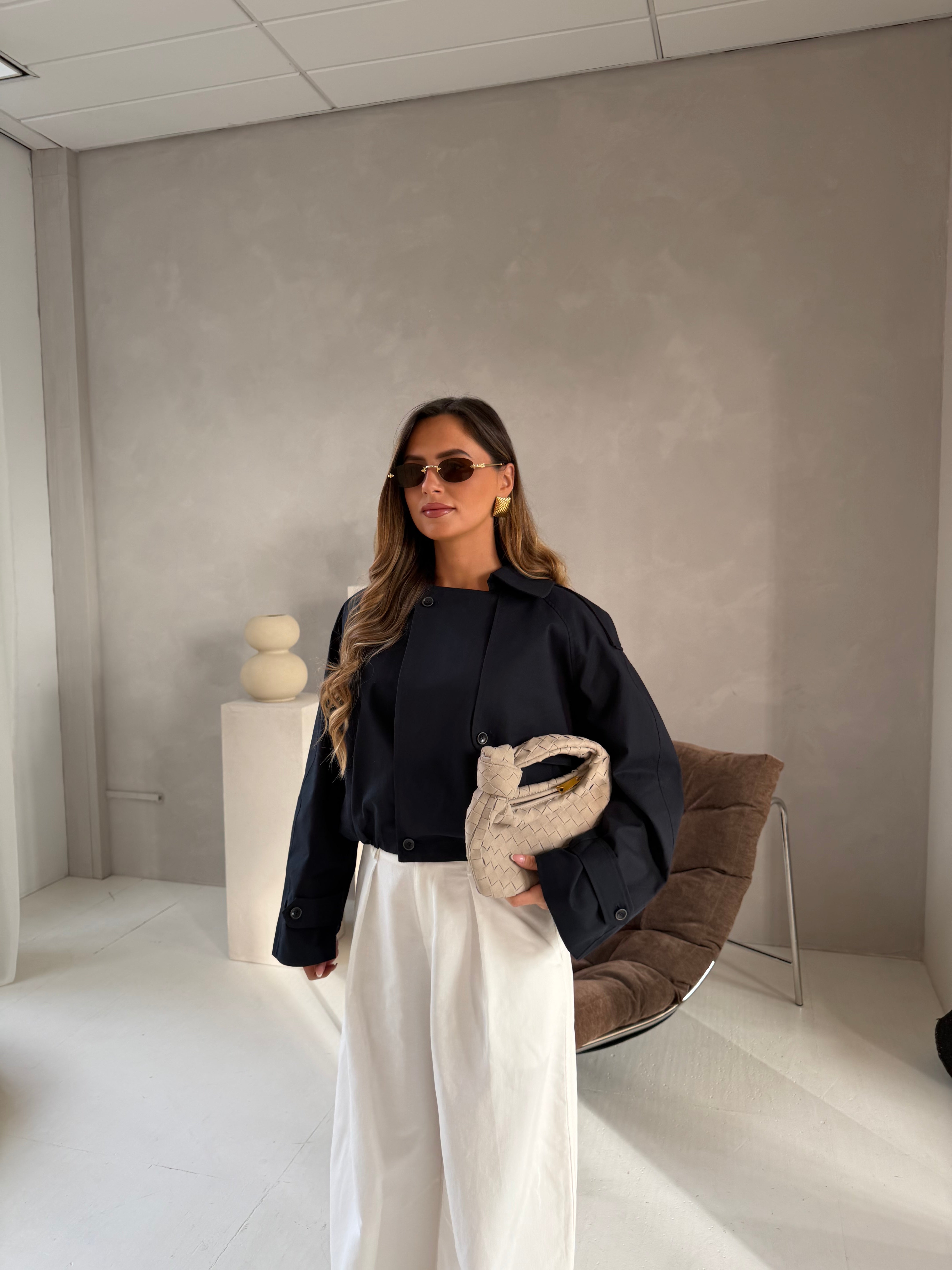 Veste PAULINE bleue (SC357)