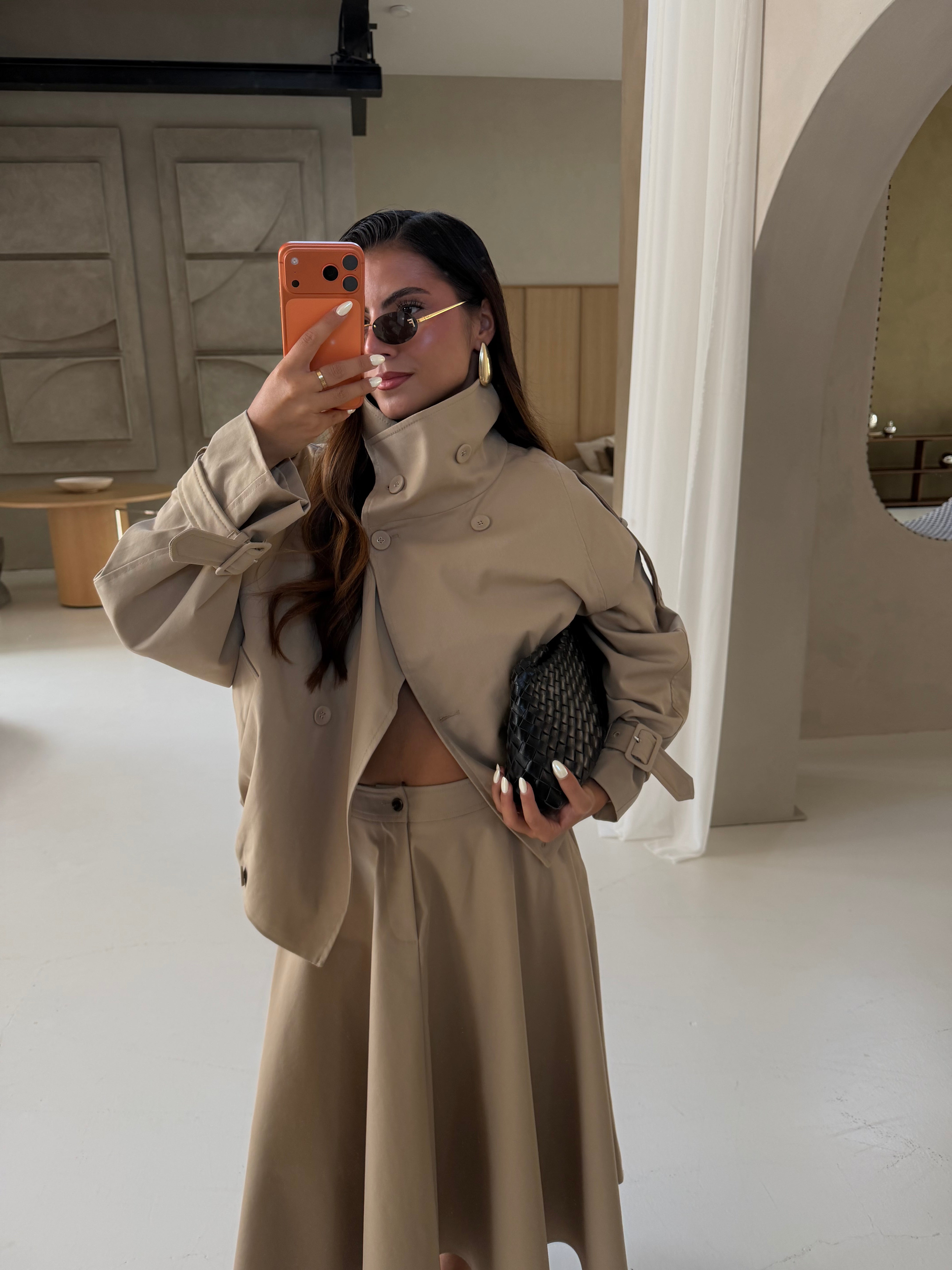 Trench beige Sali (V26099)