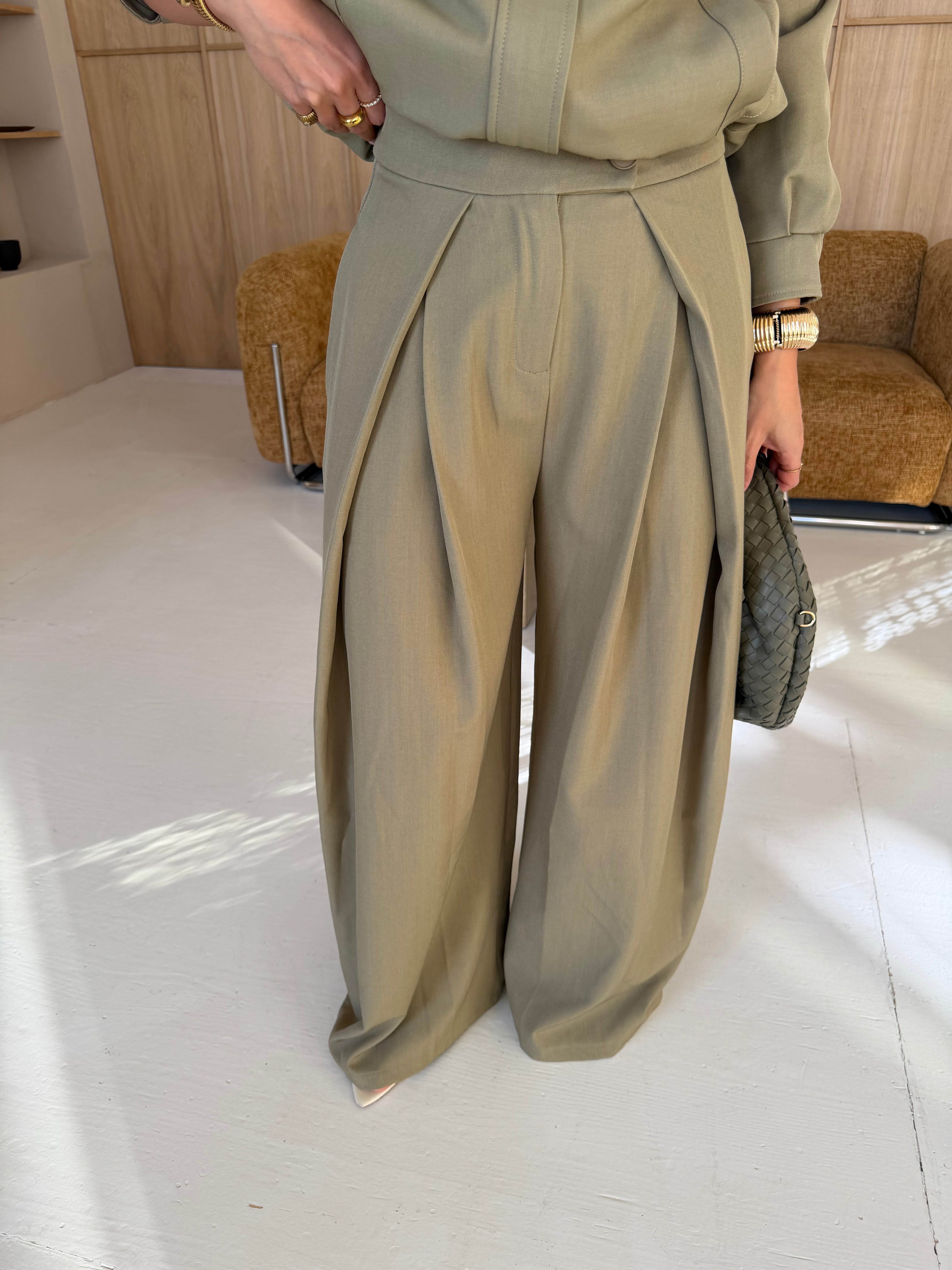 Pantalon CHELLA kaki