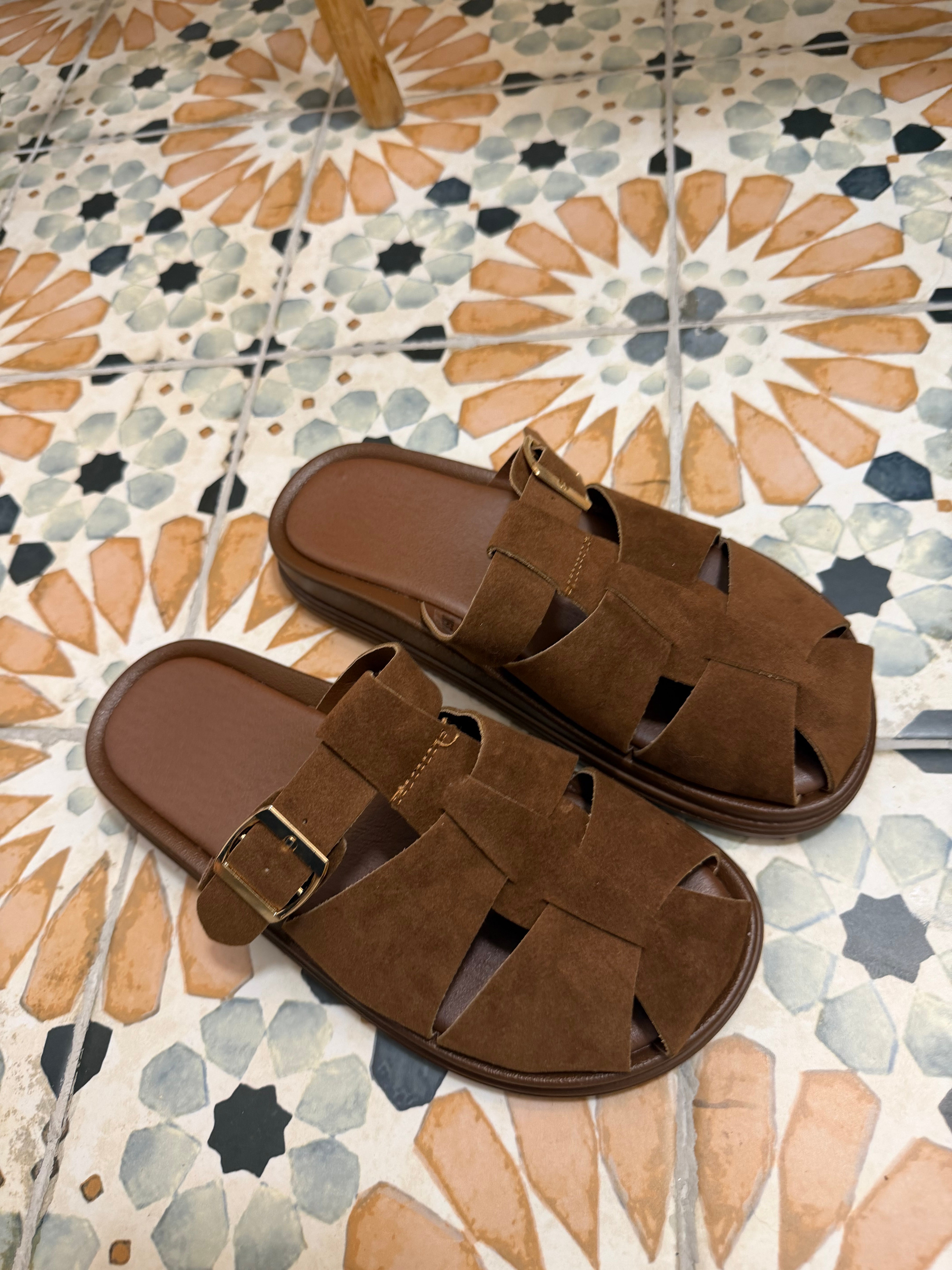 Claquette HIPIA marron