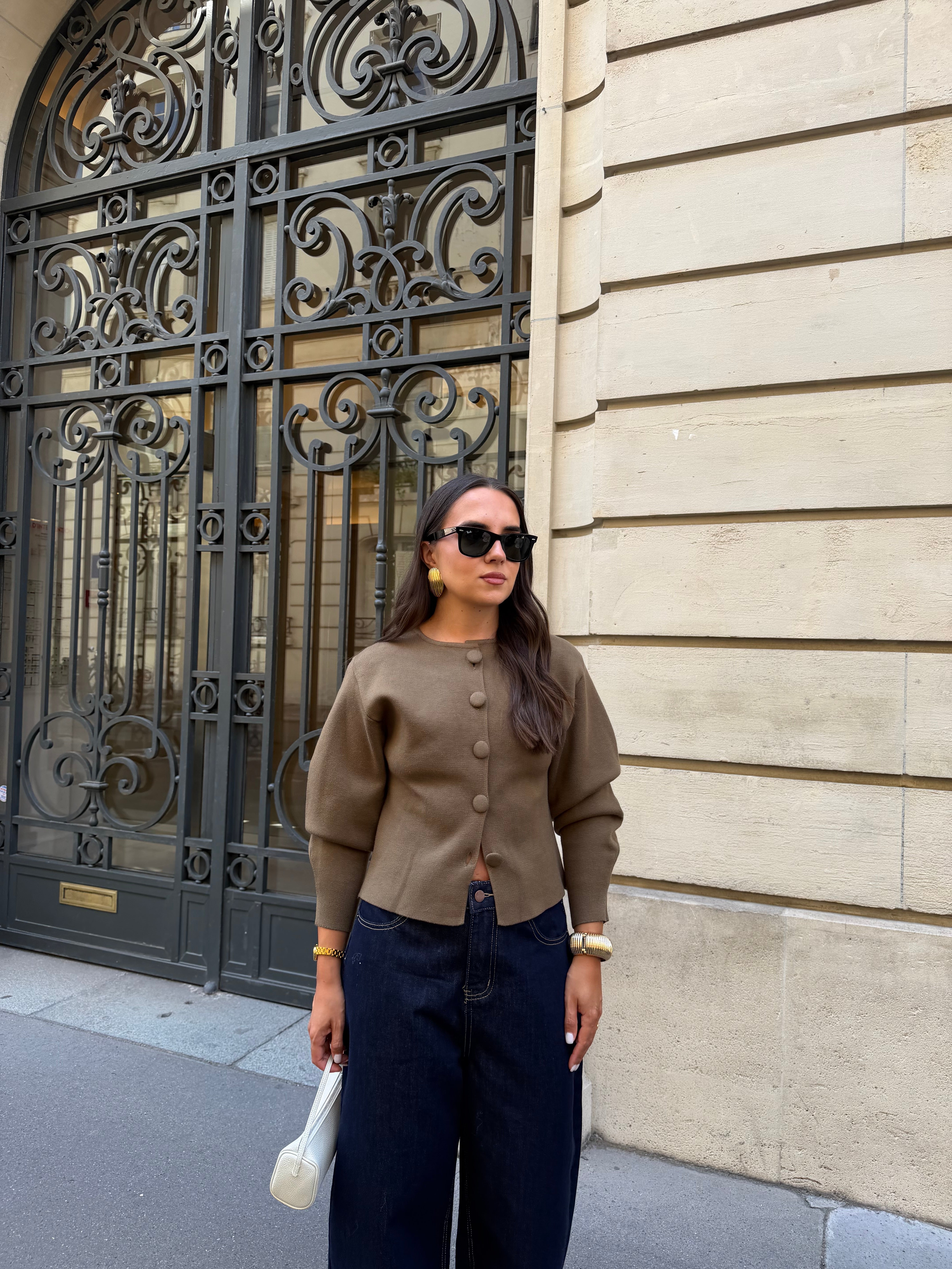 Gilet ASTRID marron (5645)