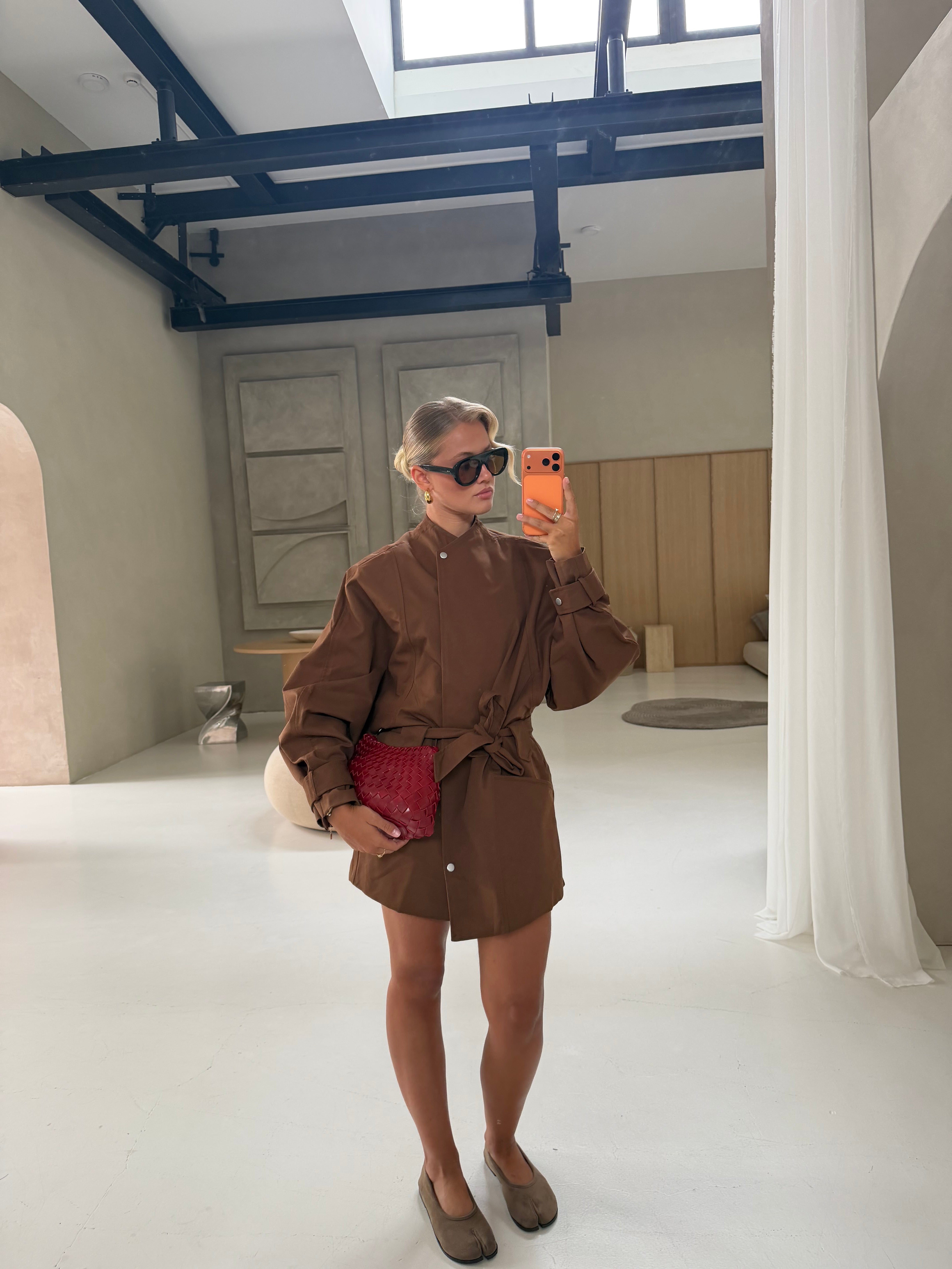 Parka BESTI camel
