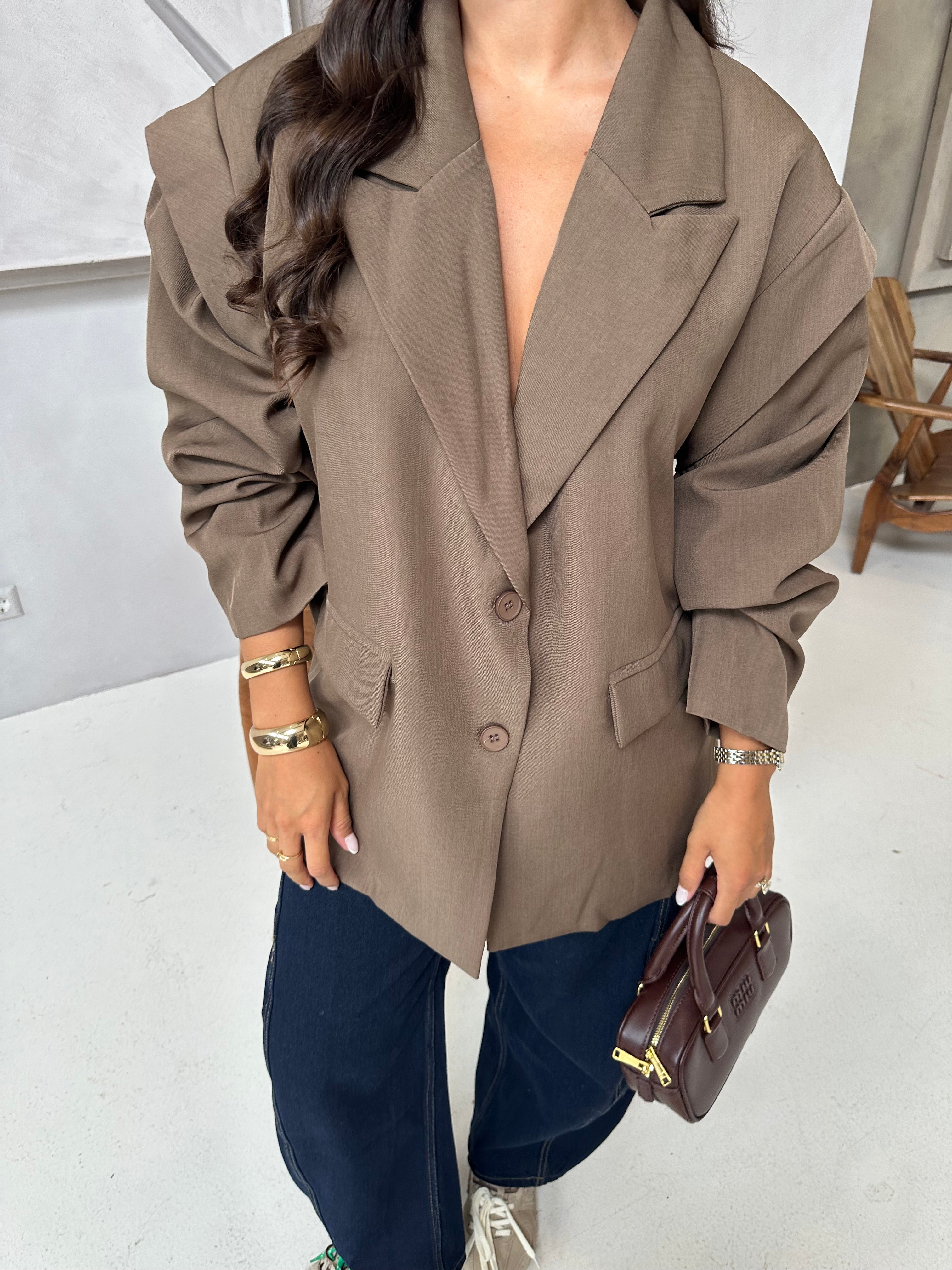 Blazer Wales taupe