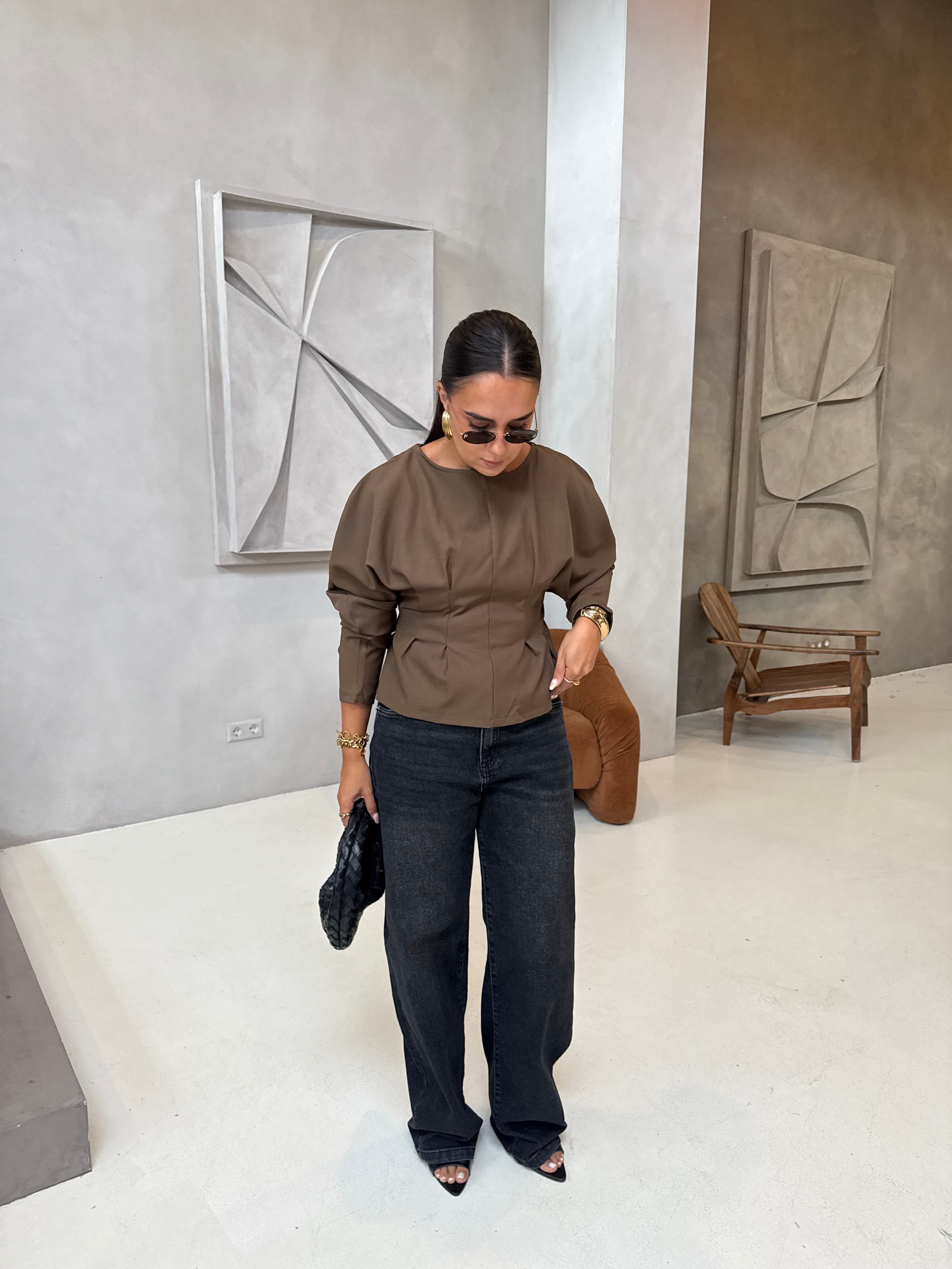 Top DEBA taupe (25cy910)