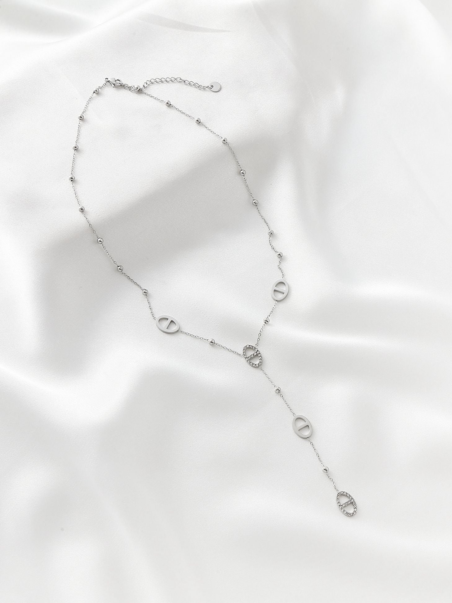 Collier LOLA argenté (N-41048)