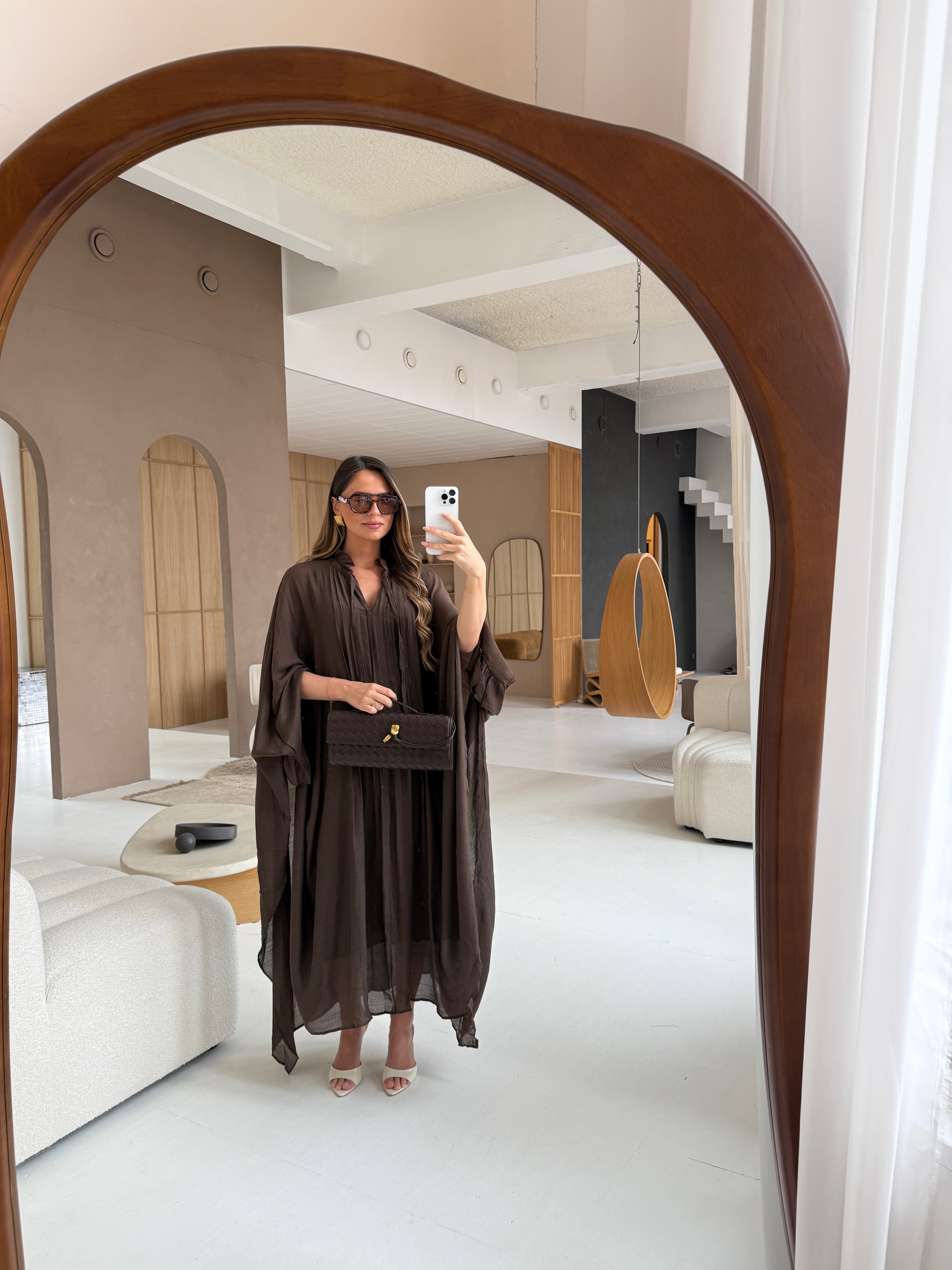 Robe SAHA marron (JY5216)