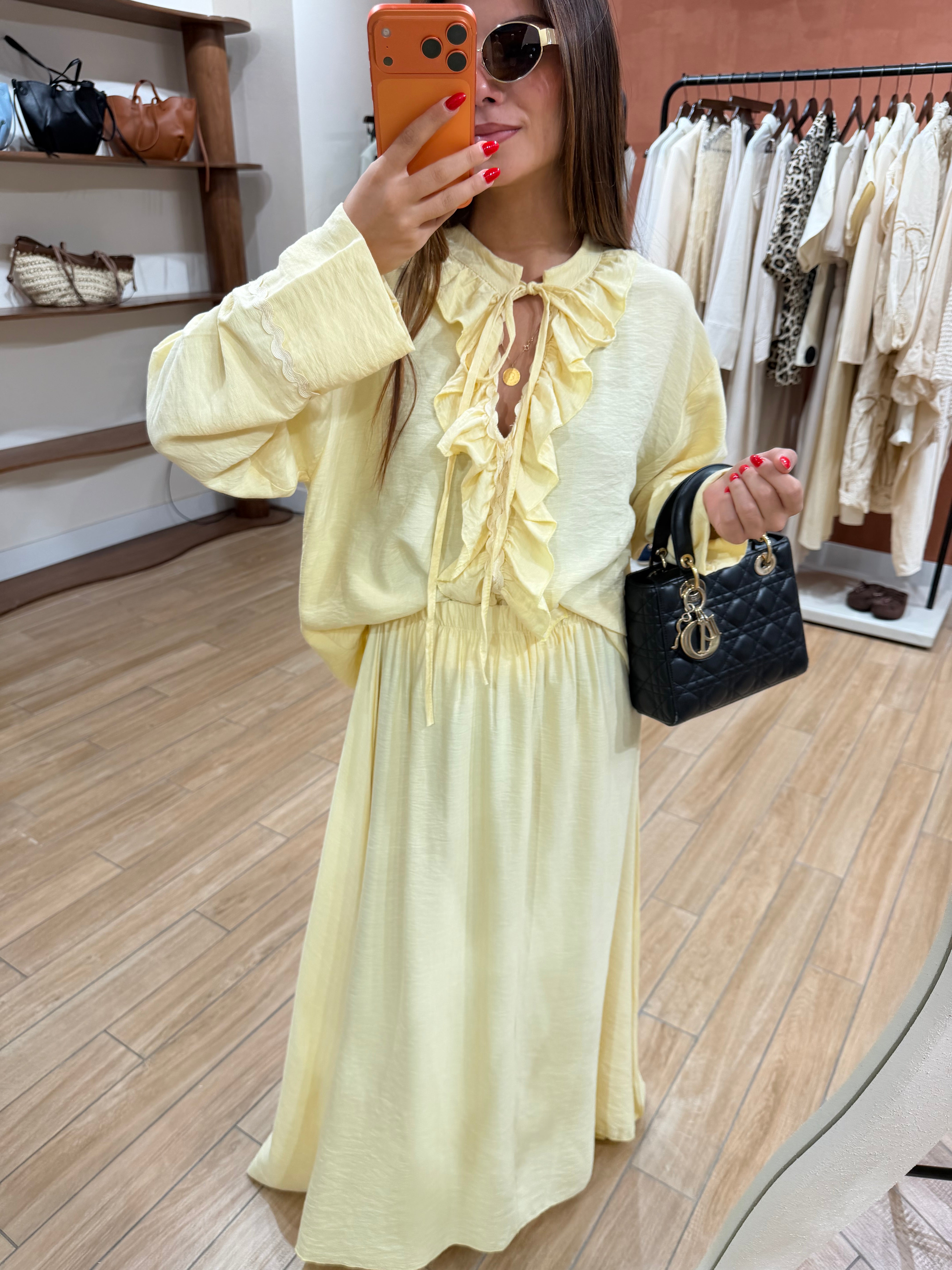 Ensemble MEYA jaune
