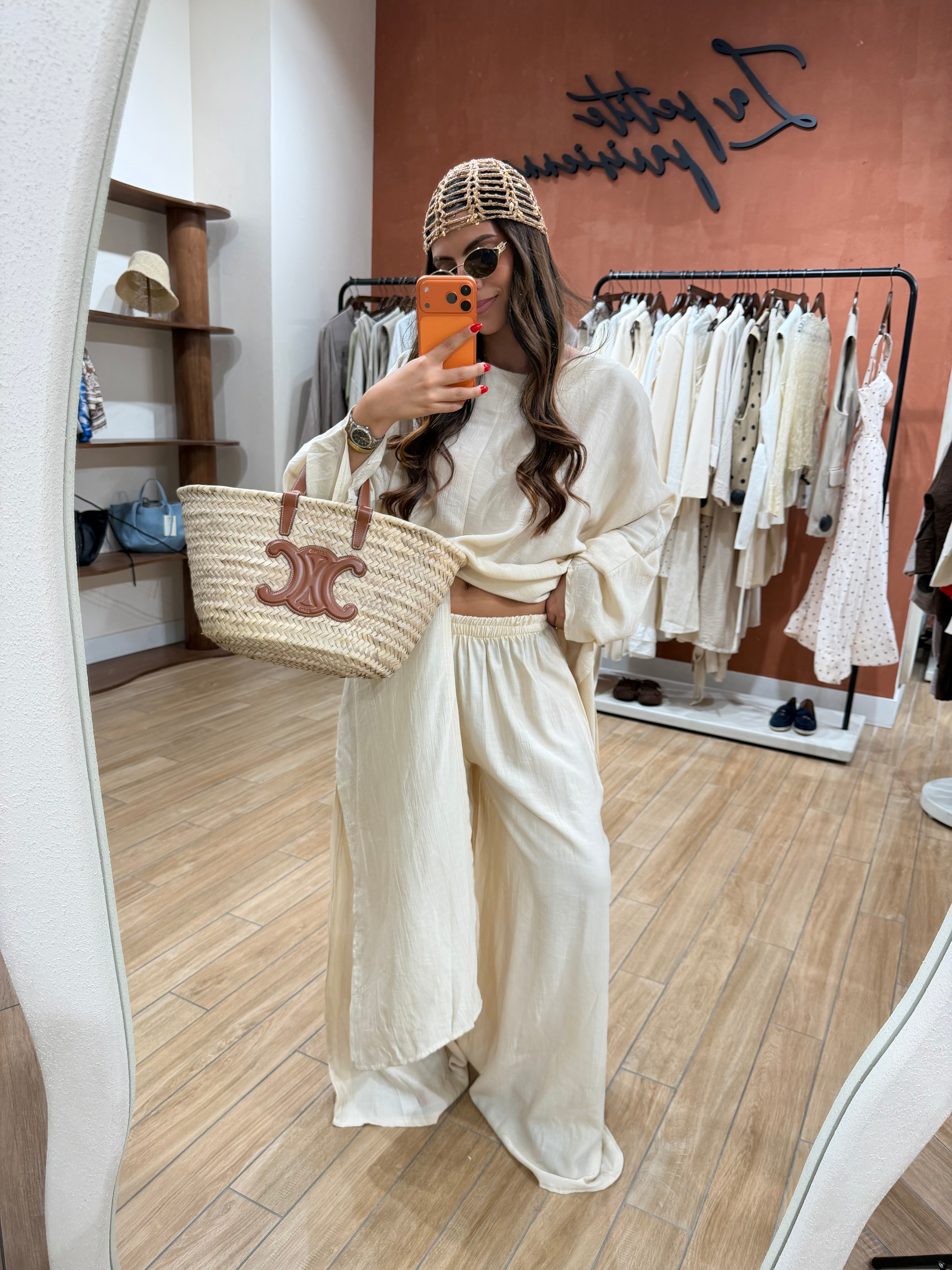 Ensemble MELAN beige