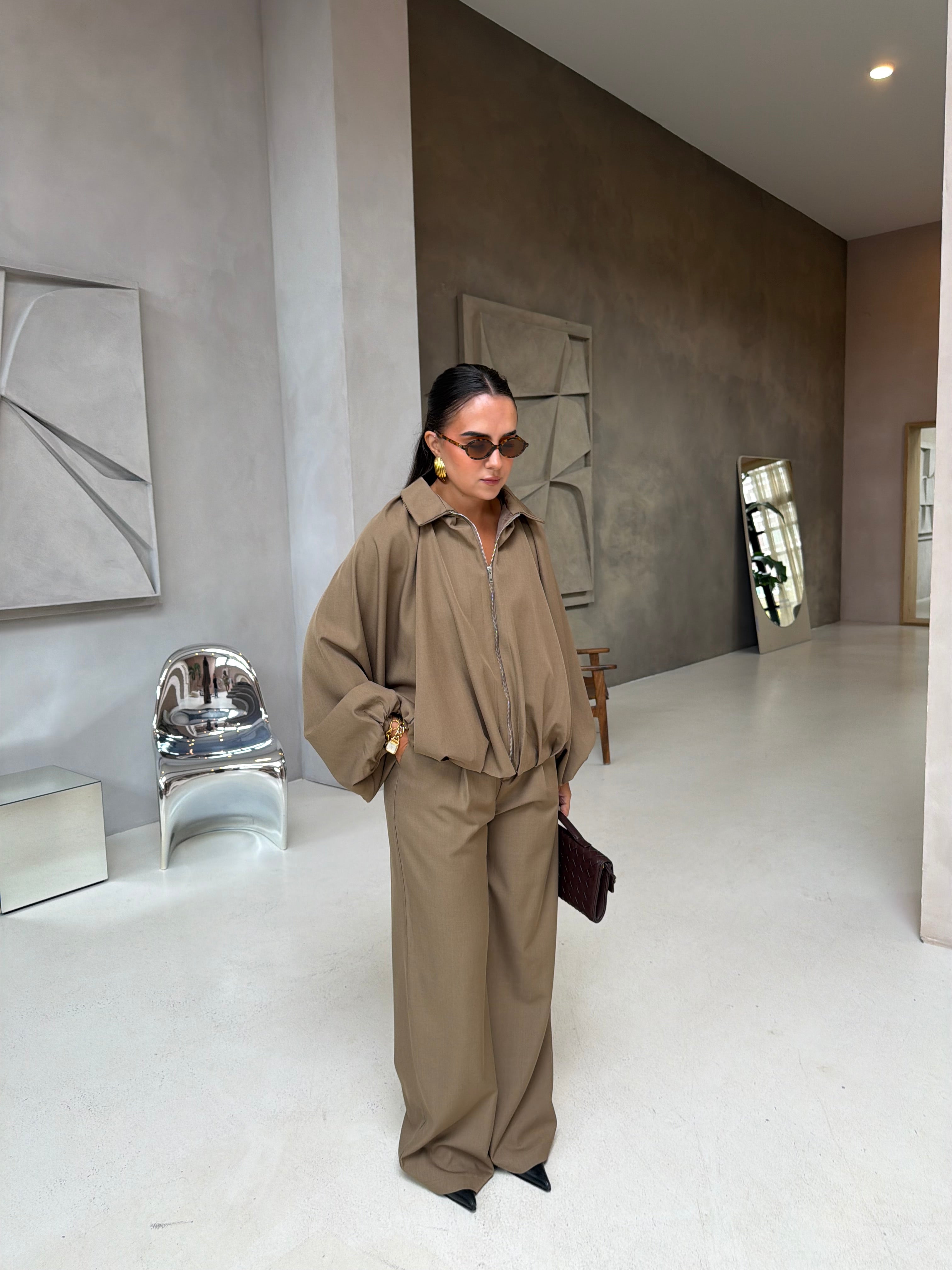 Veste IVIVI taupe (H4356)