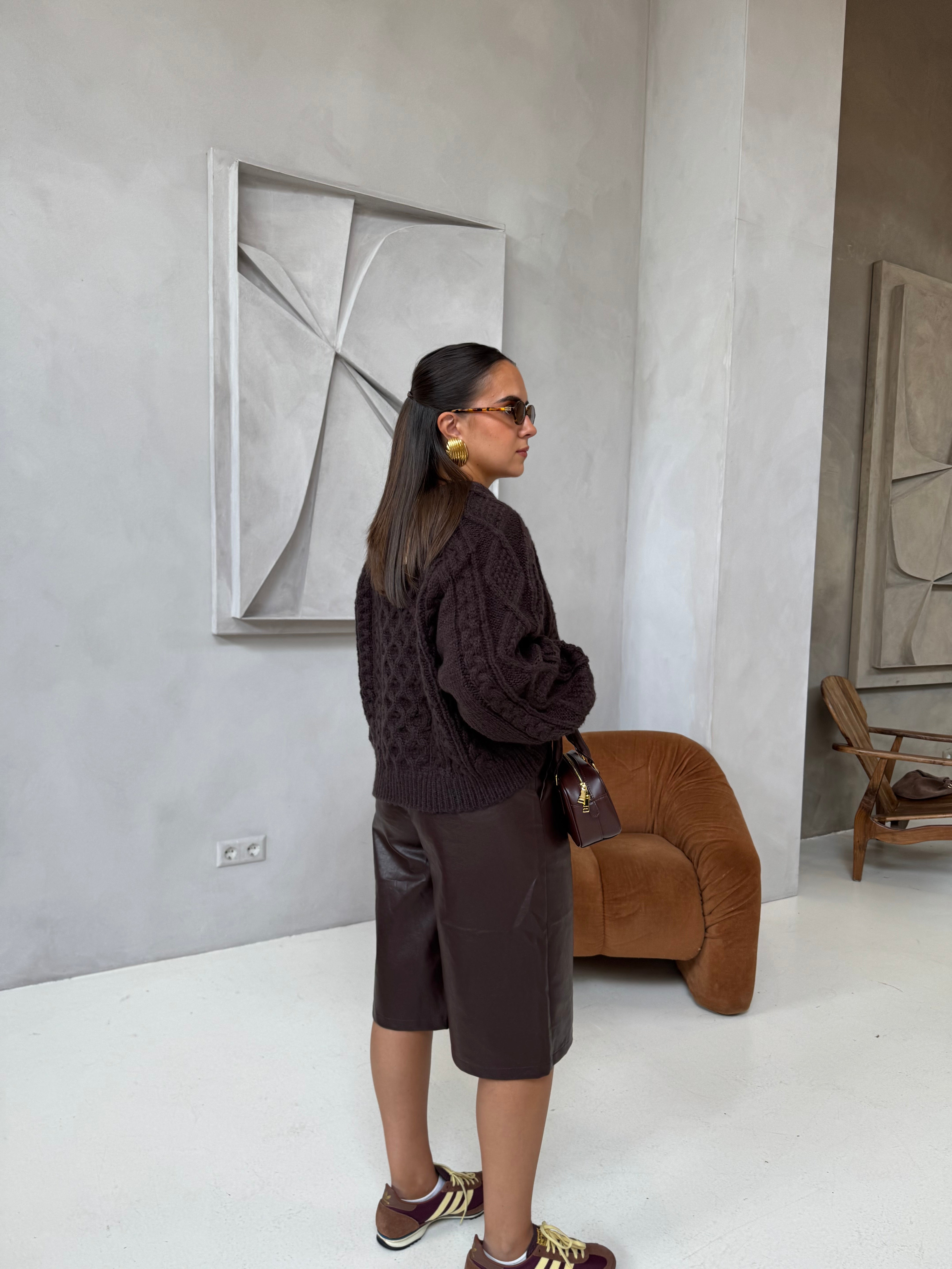Pull MARGO marron (LA2591-10)