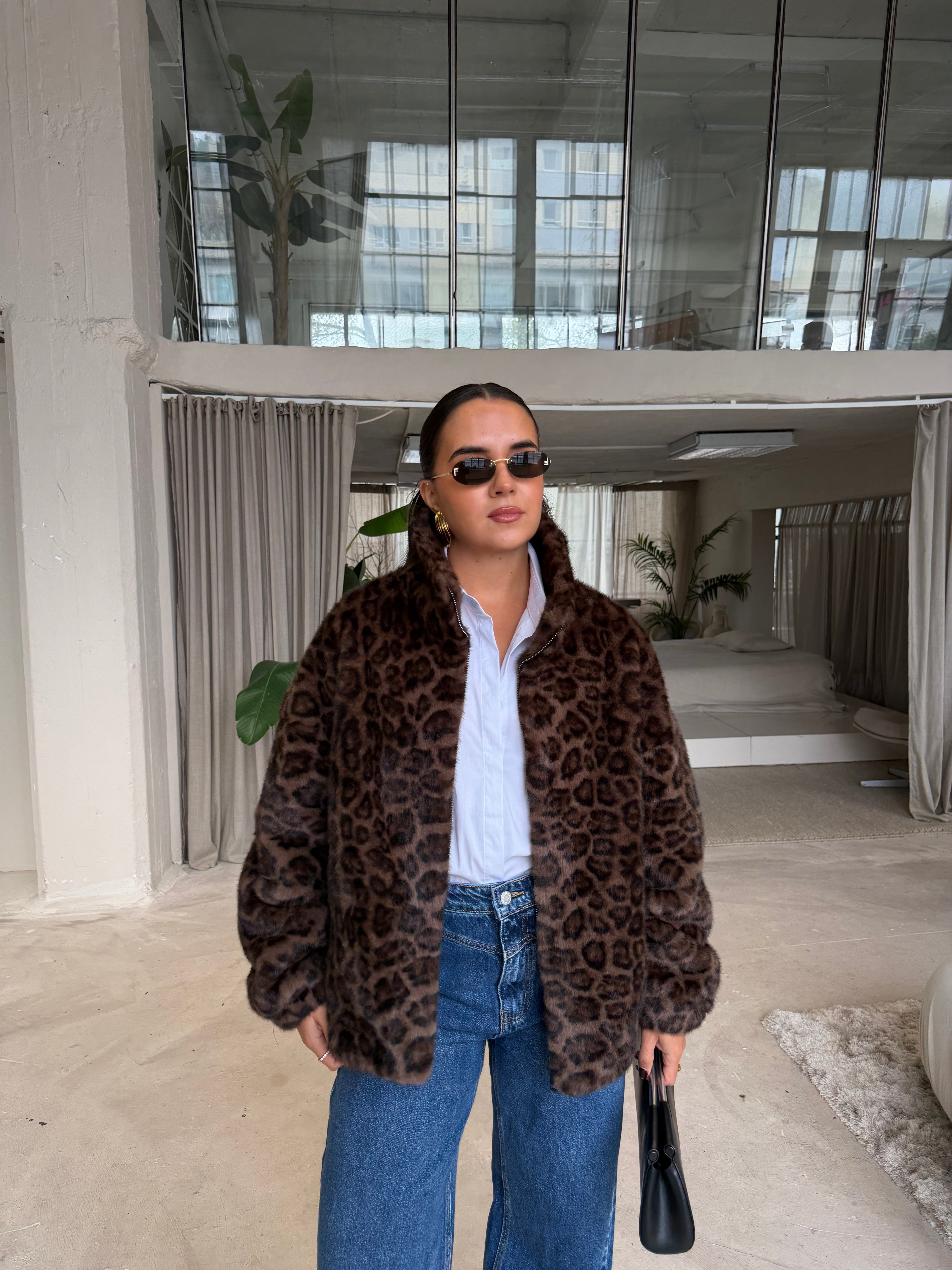 Fourure MELIA léopard