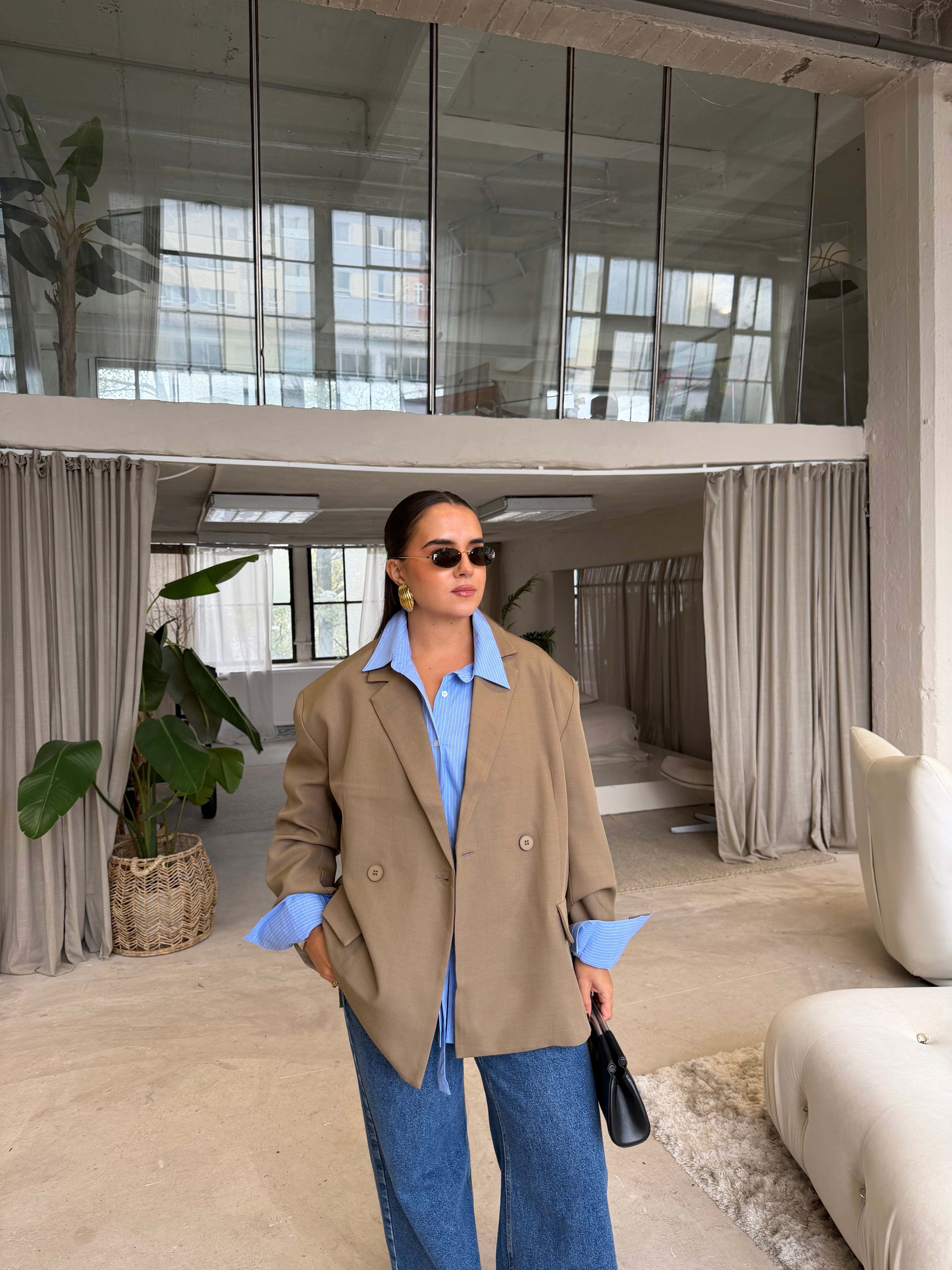 Blazer camel Eight (19580)