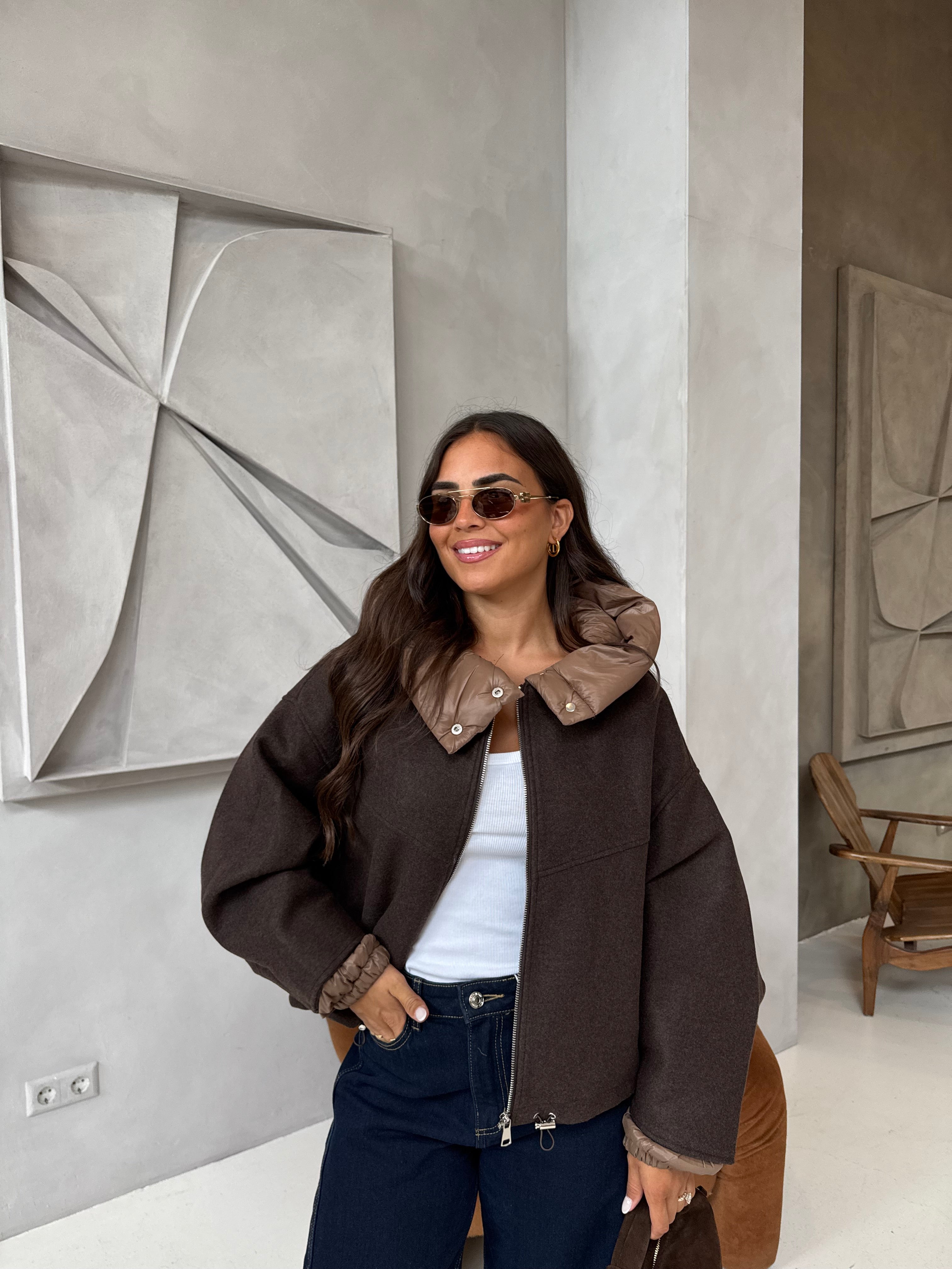 Veste OXYA marron (ox9085)