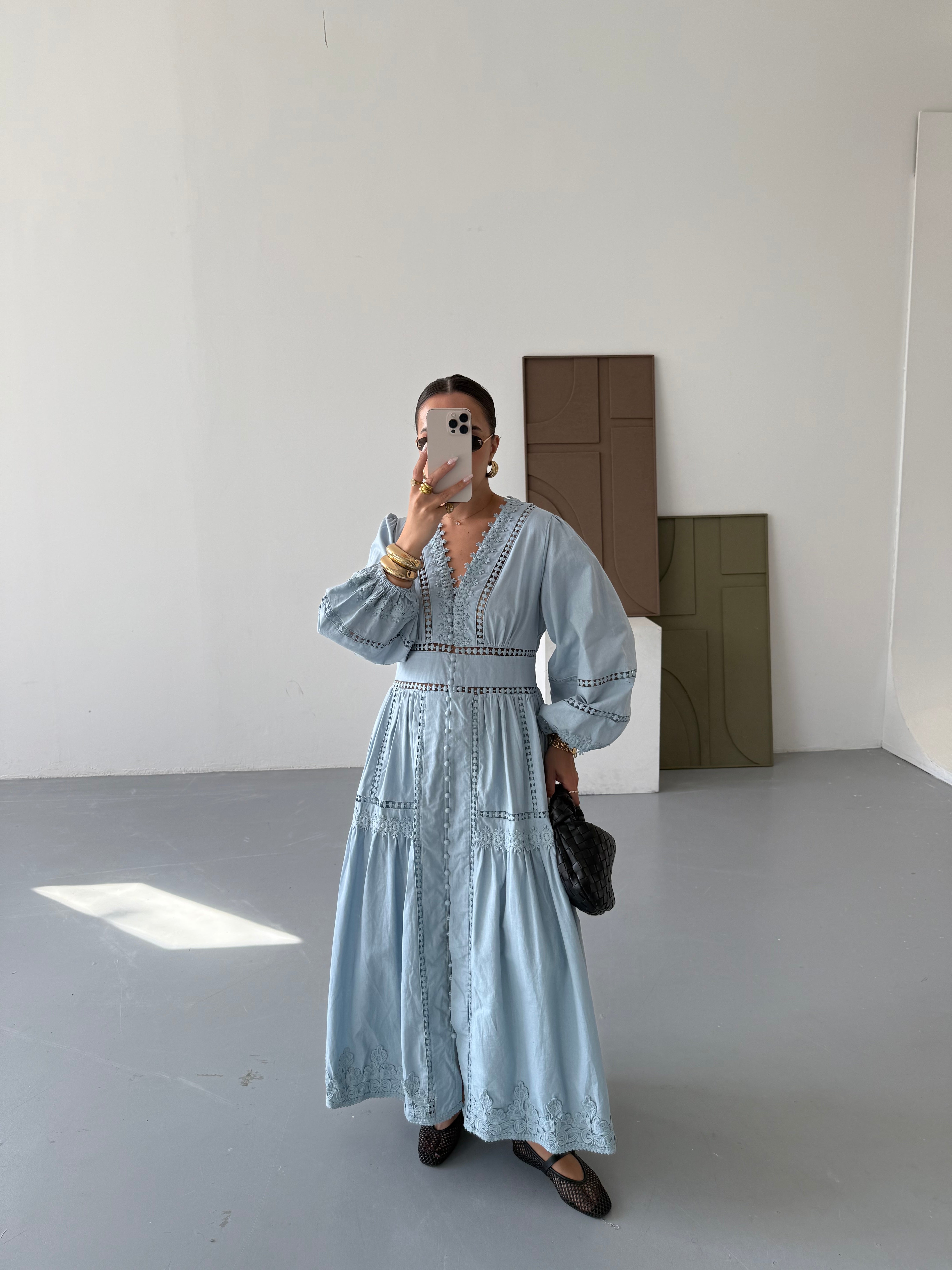 Robe NICOLE bleue