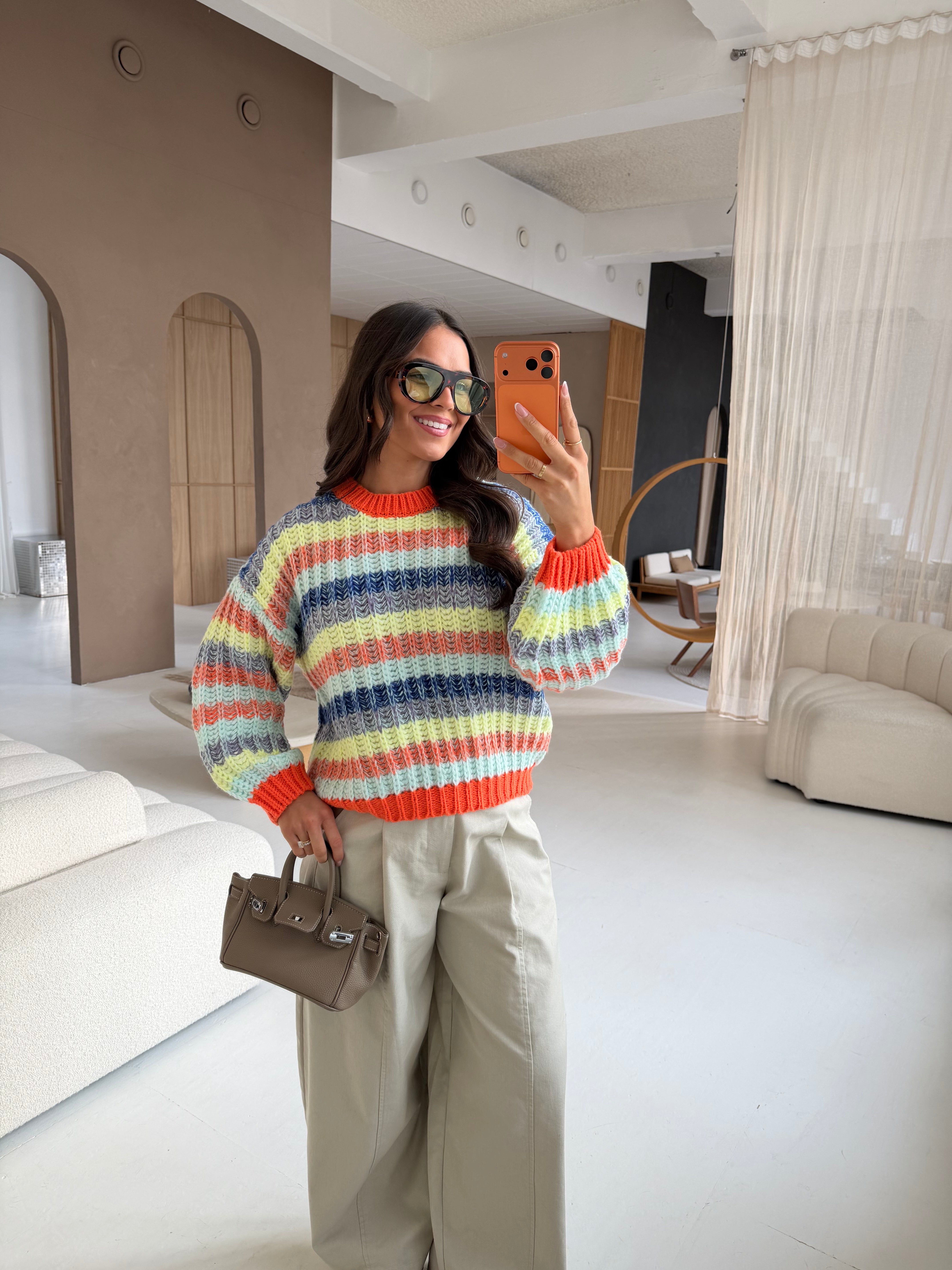 Pull BENIA ORANGE ( 25103408)