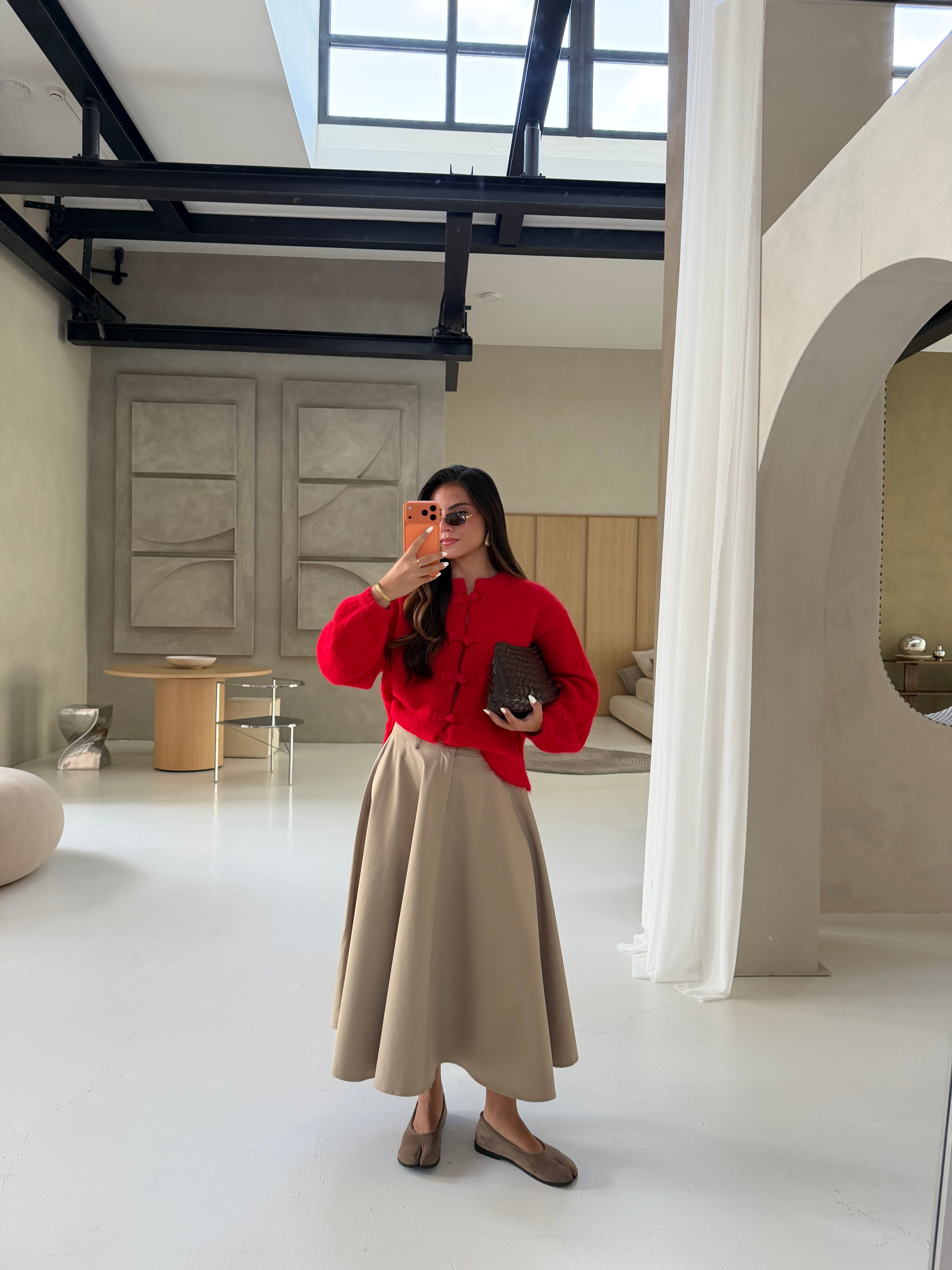 Gilet YUAN rouge (B2023)