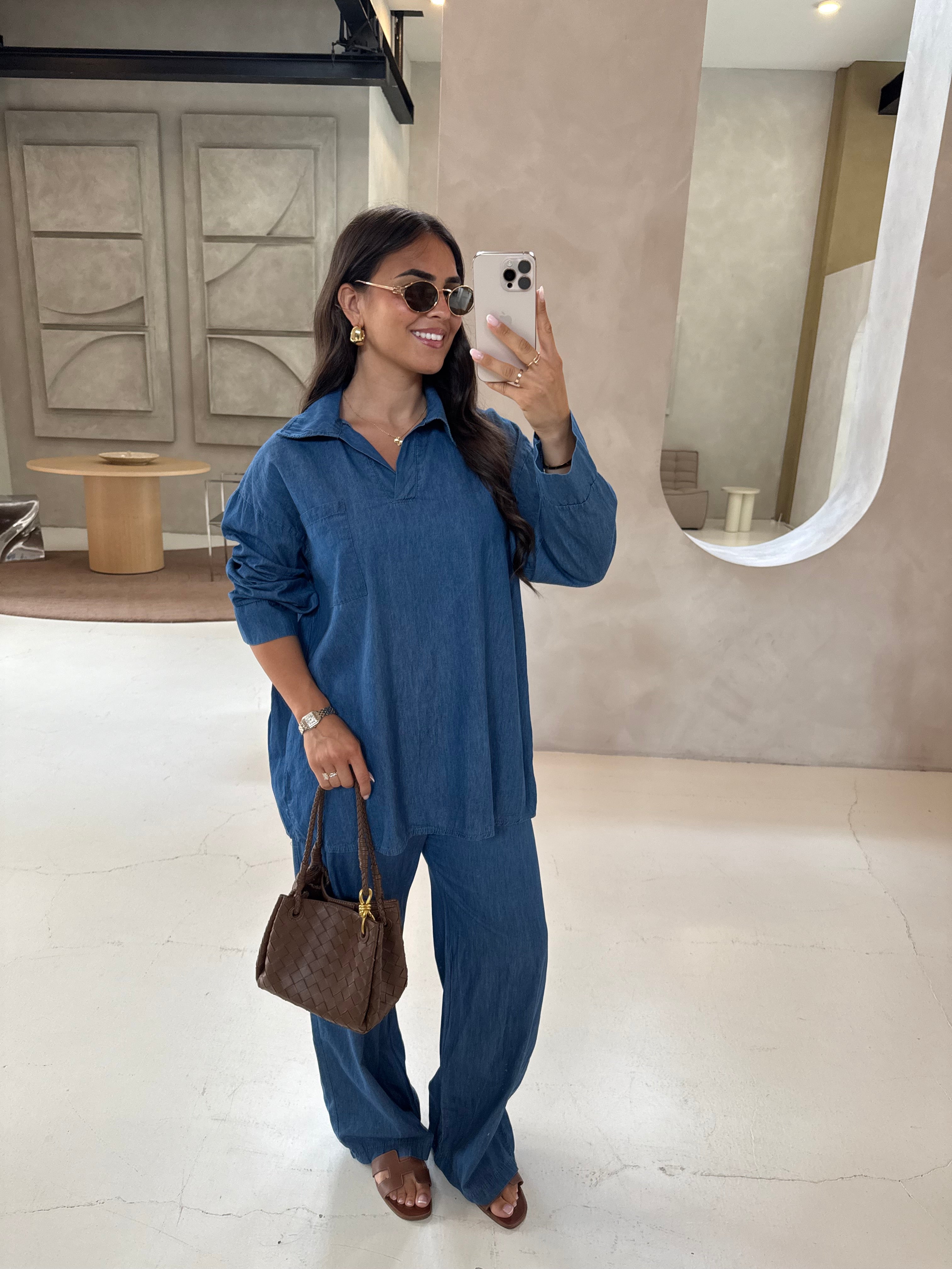 Ensemble en jean 1 poche