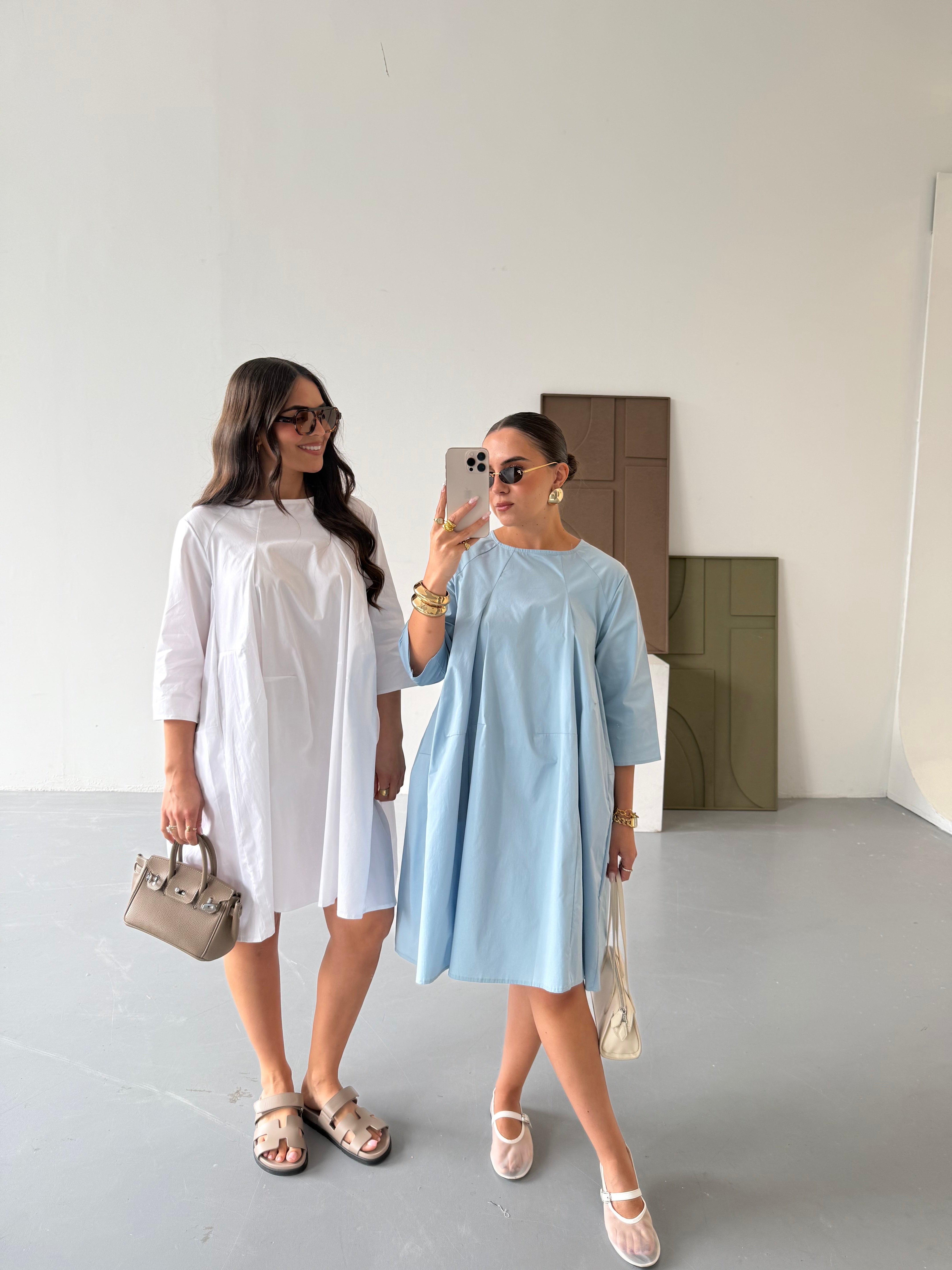 Robe DELA blanche (kC333)
