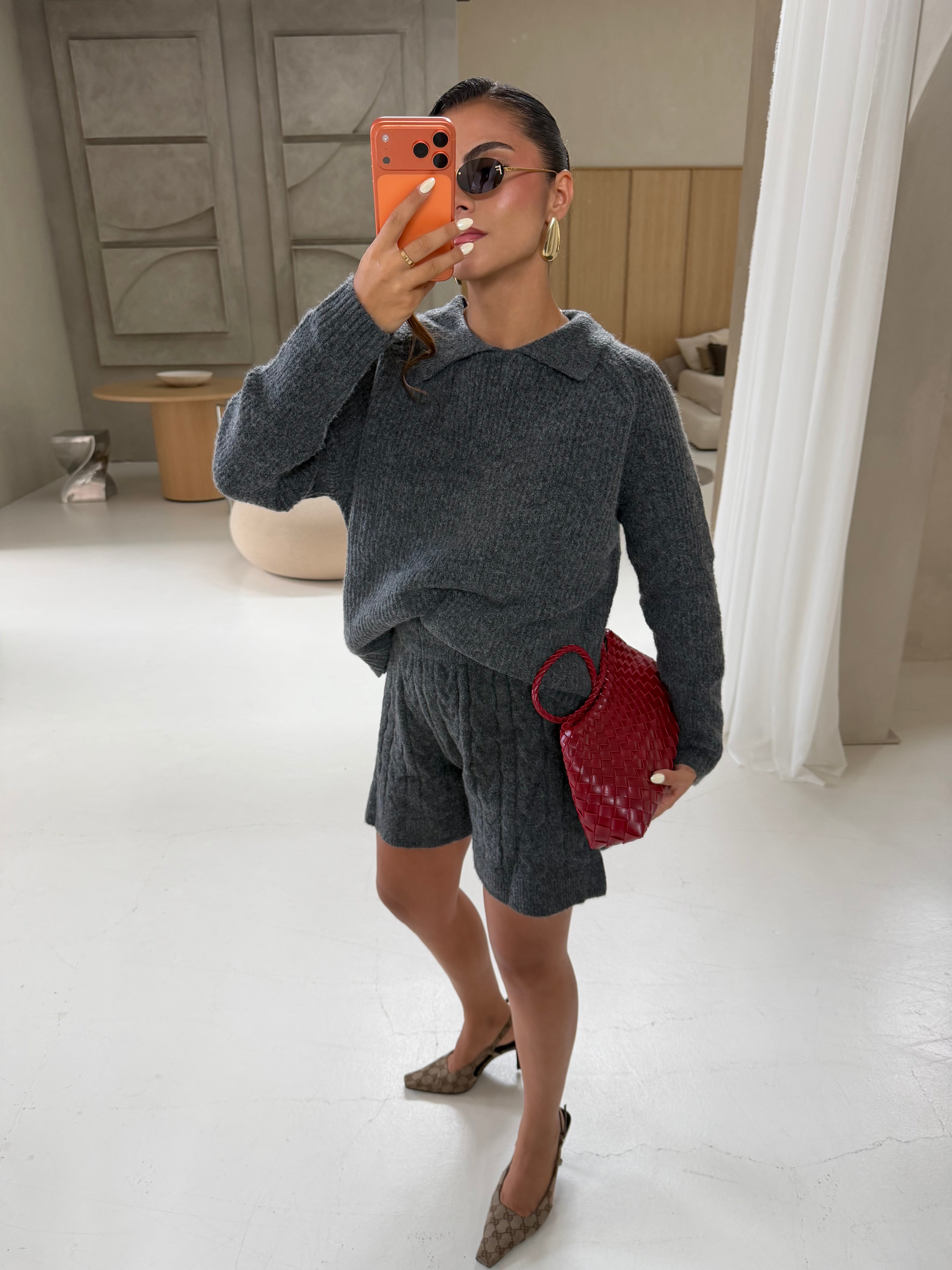 Ensemble QOL gris anthracite(PU2434)