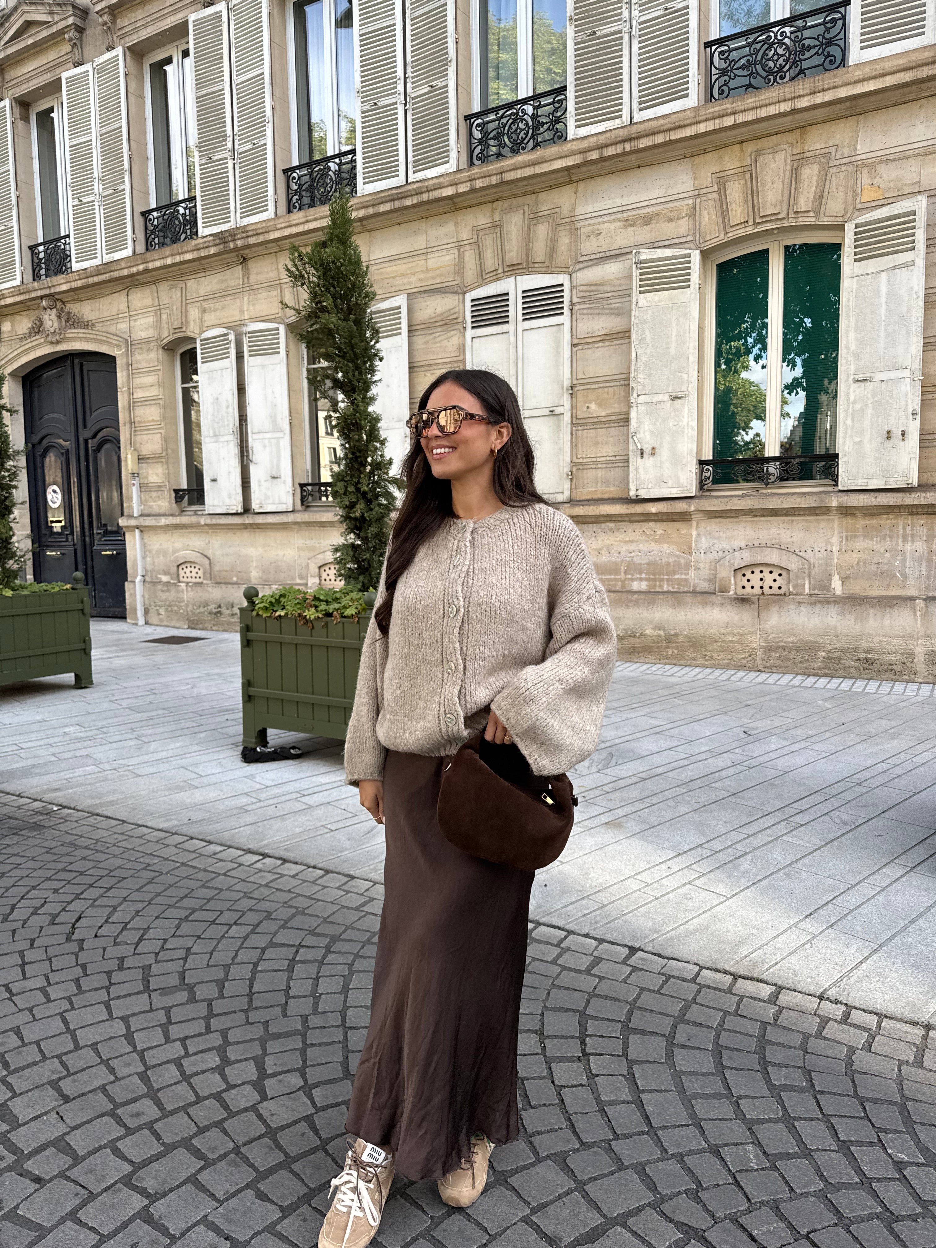 Pull gilet ALANA beige