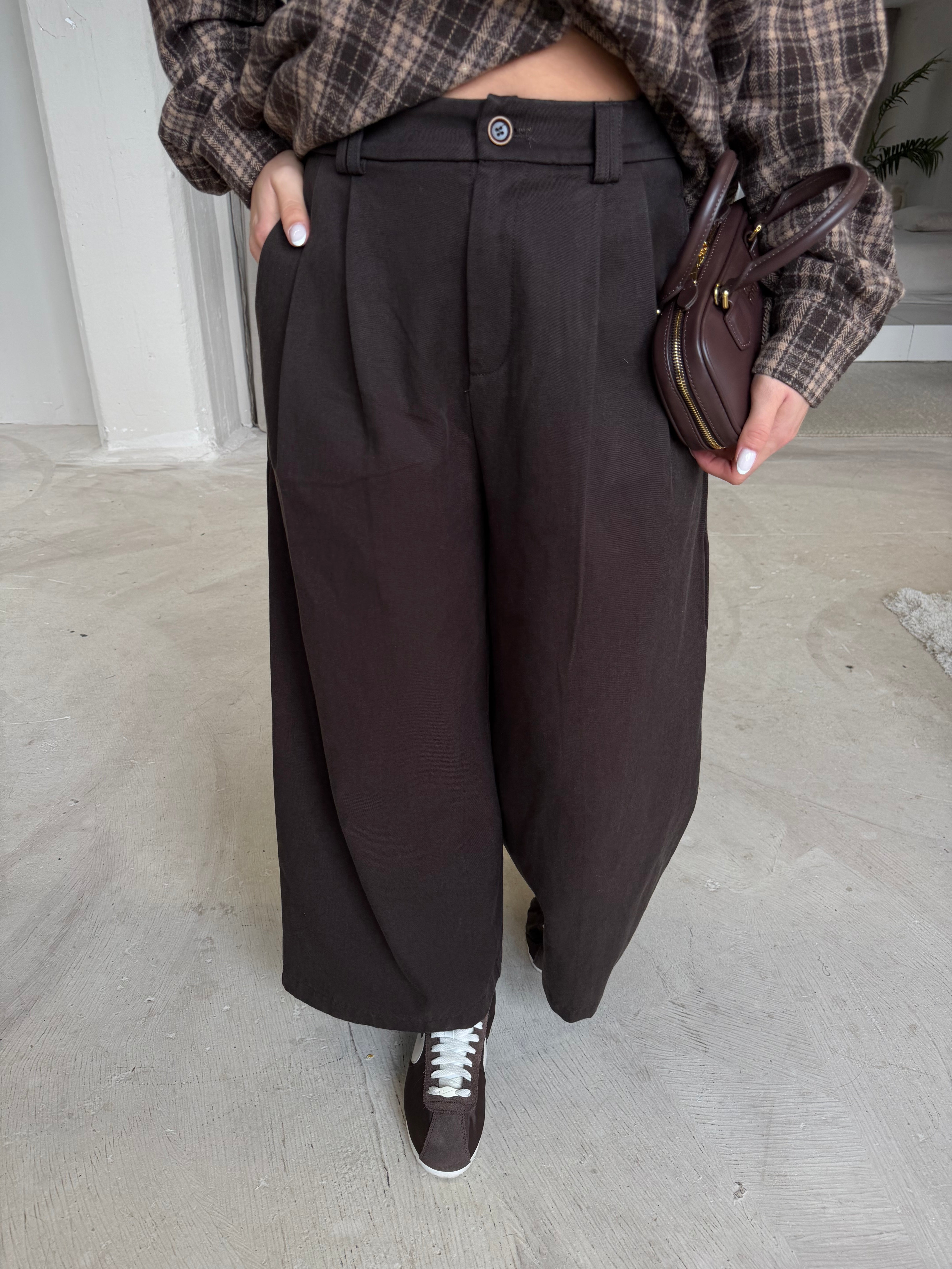 Pantalon ROSY marron (D27721)