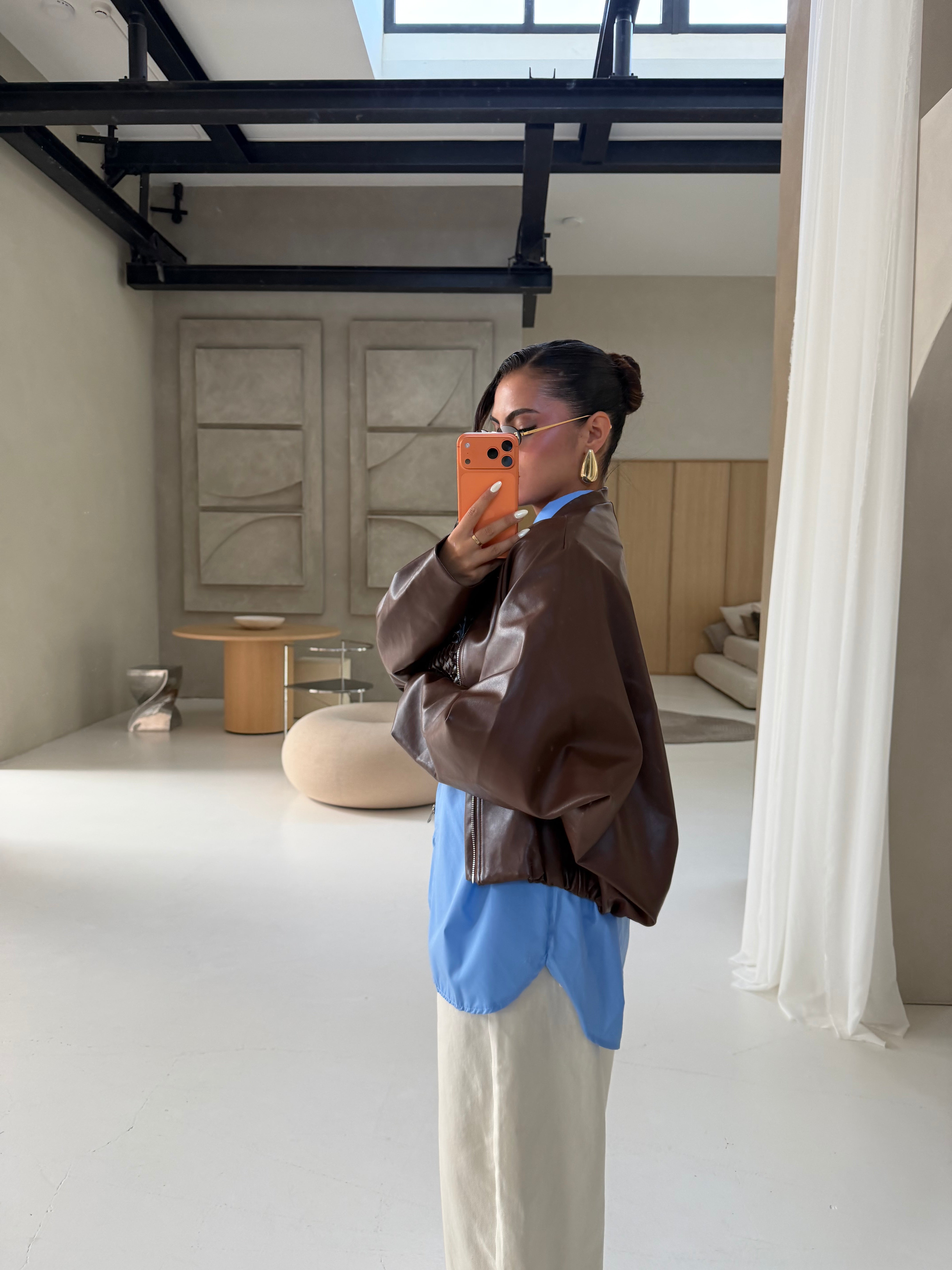 Veste MARTA marron (HM-864)