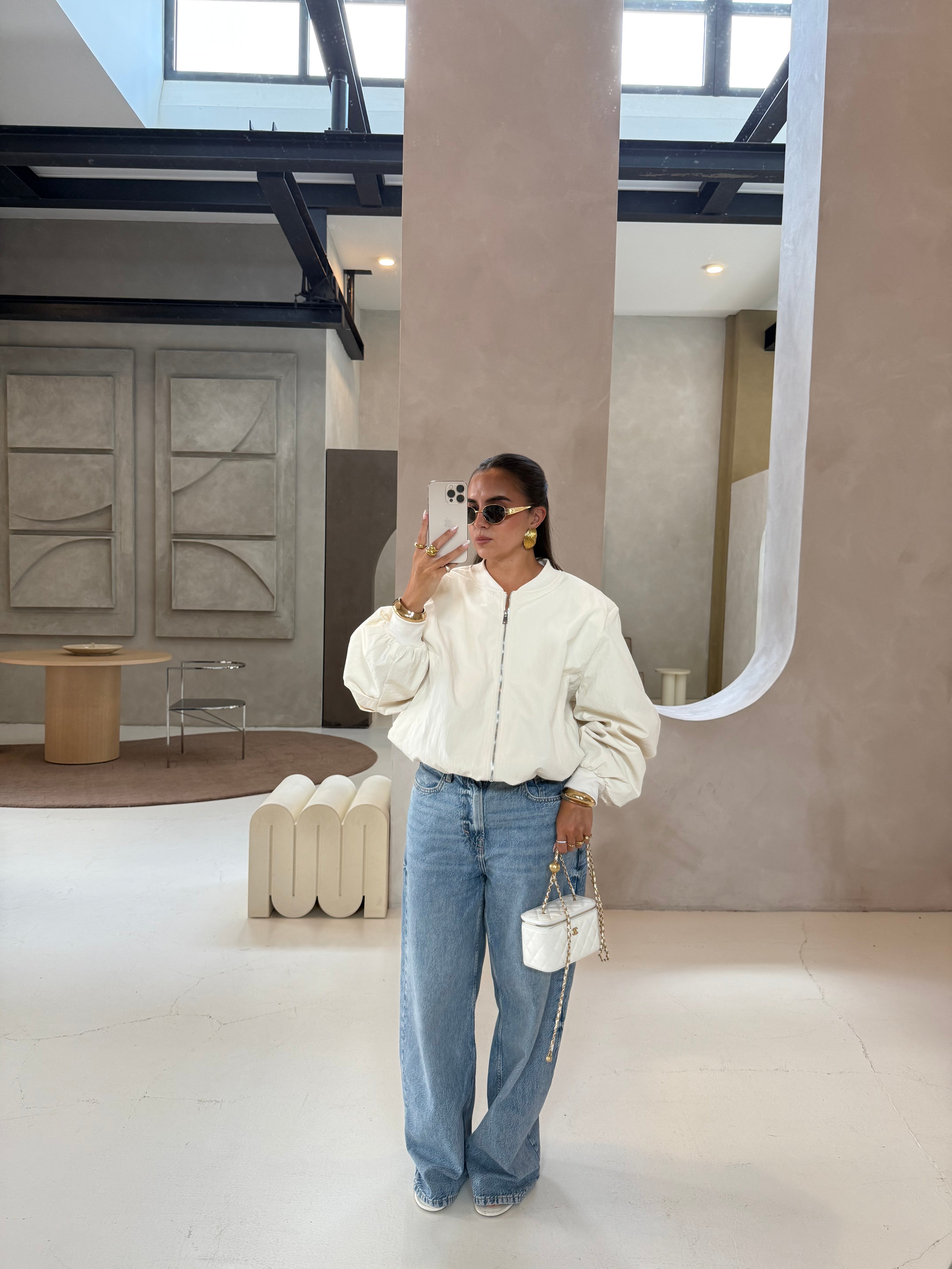 Bombers ney beige (V10157)
