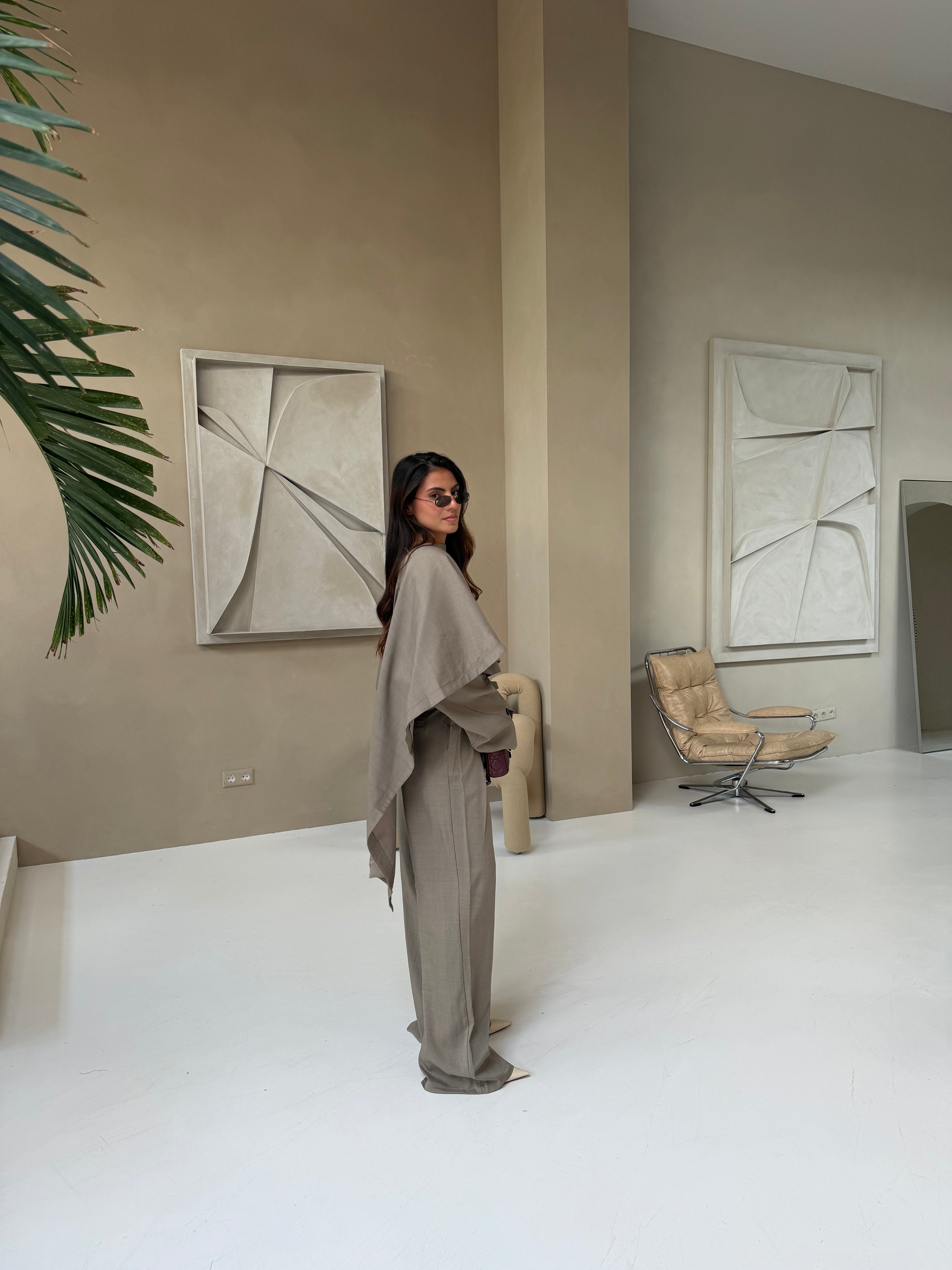 Ensemble CAPE taupe  (VE7216)