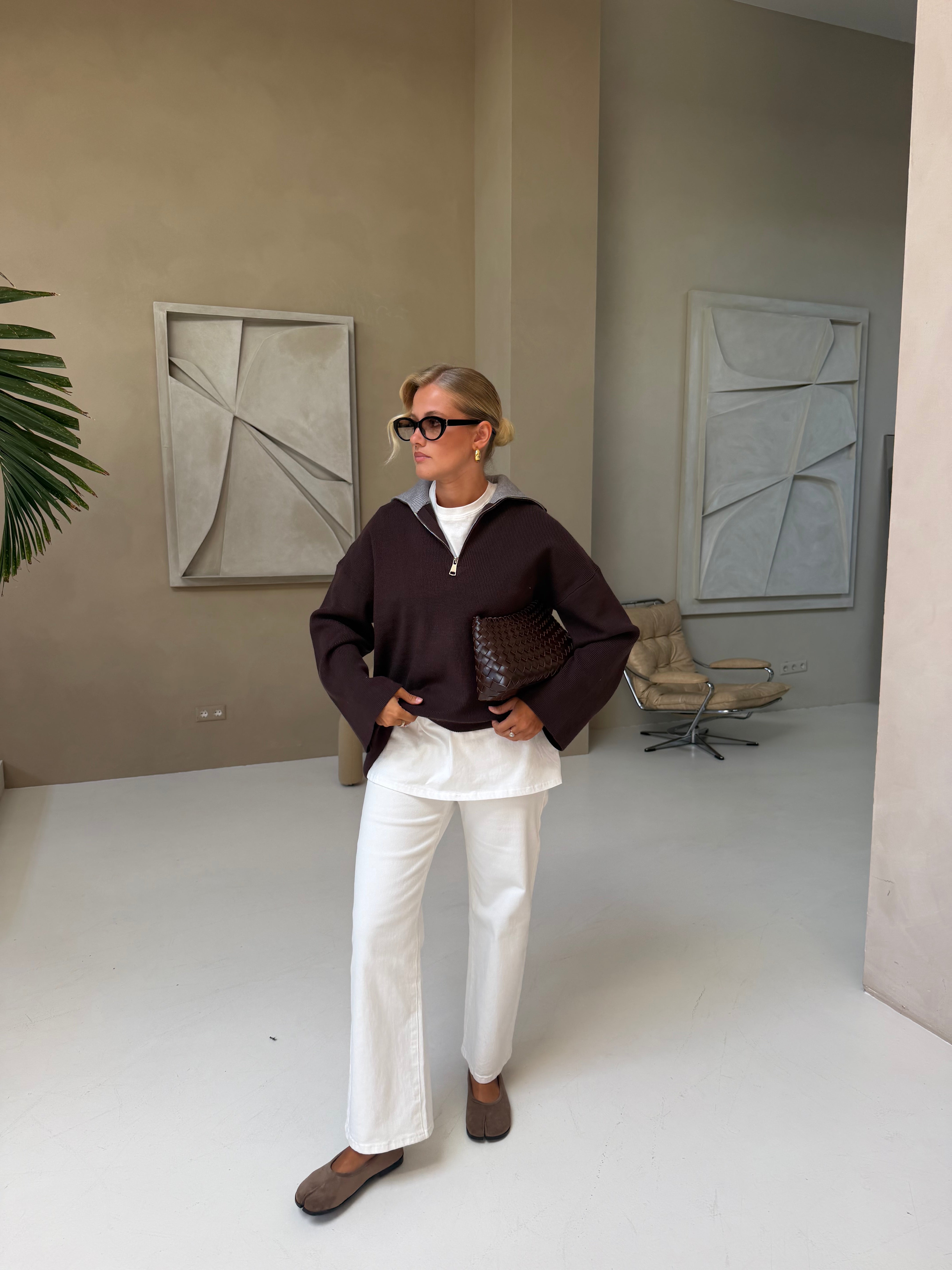 Pull TRINA marron (LC450)