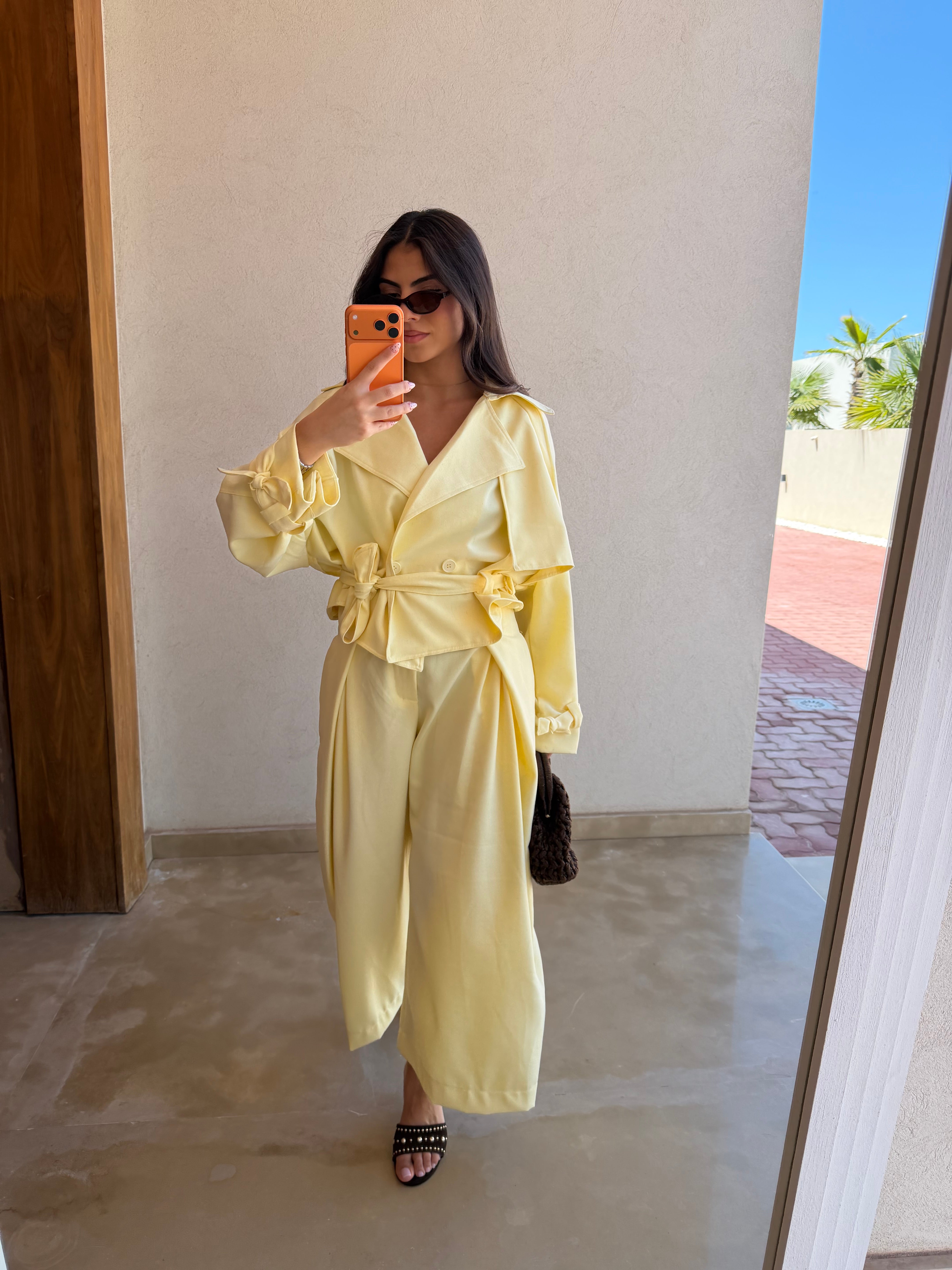 Ensemble BLUE jaune