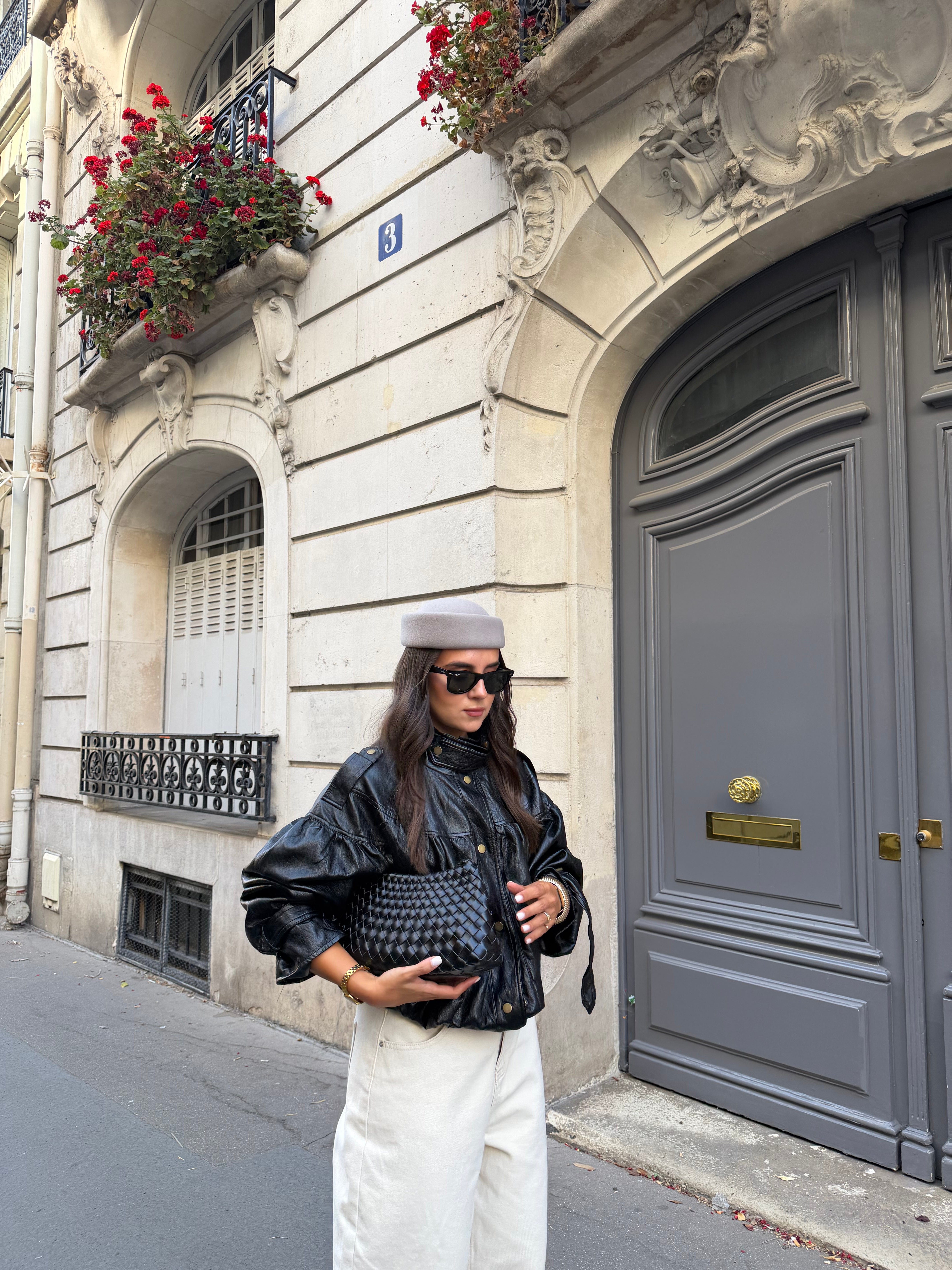 Veste similicuir LOLA noir (RD9233)