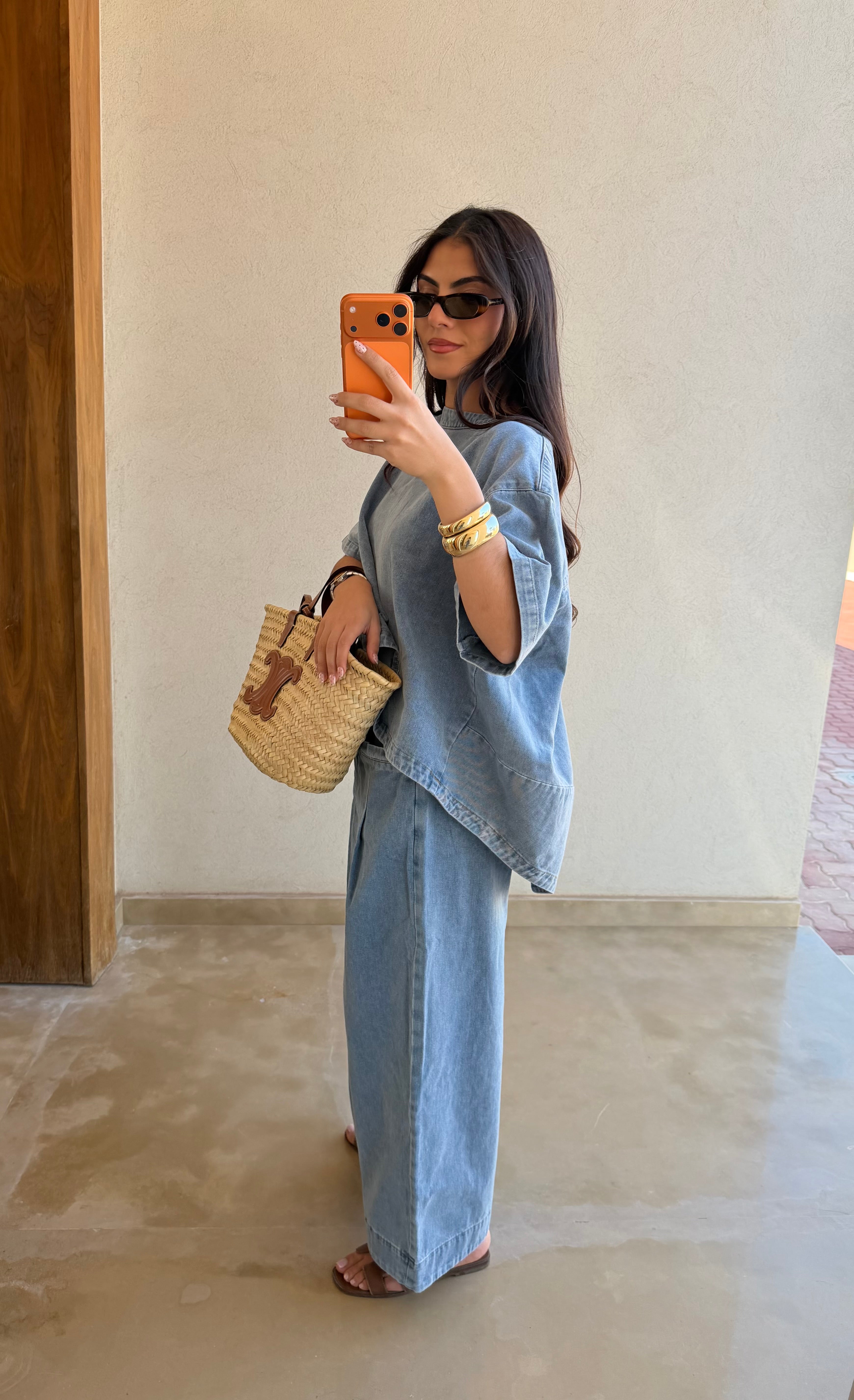Ensemble MILA bleu jean