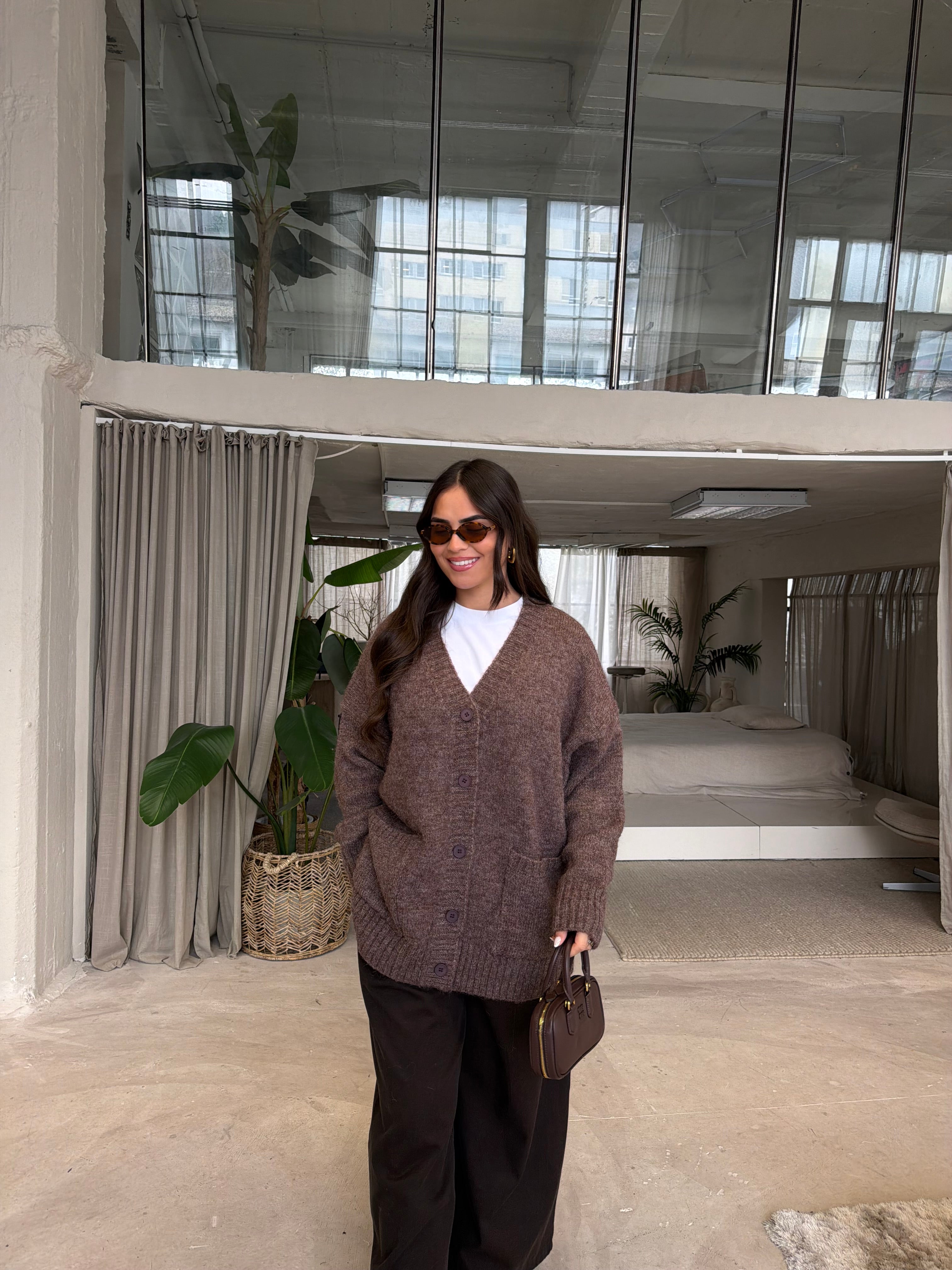 Gilet LEYSO marron (PL12571)