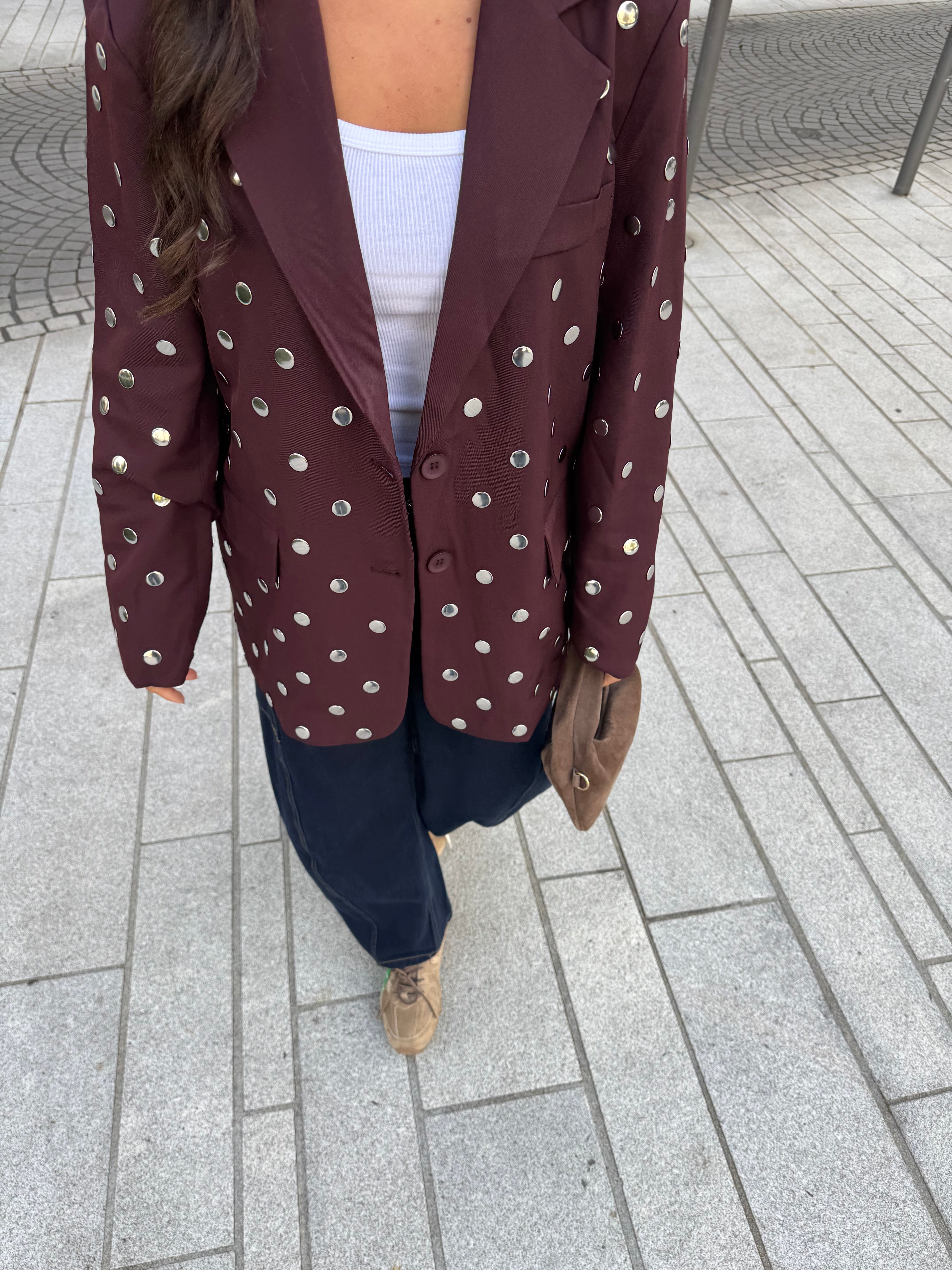 Blazer DEA bordeaux clou