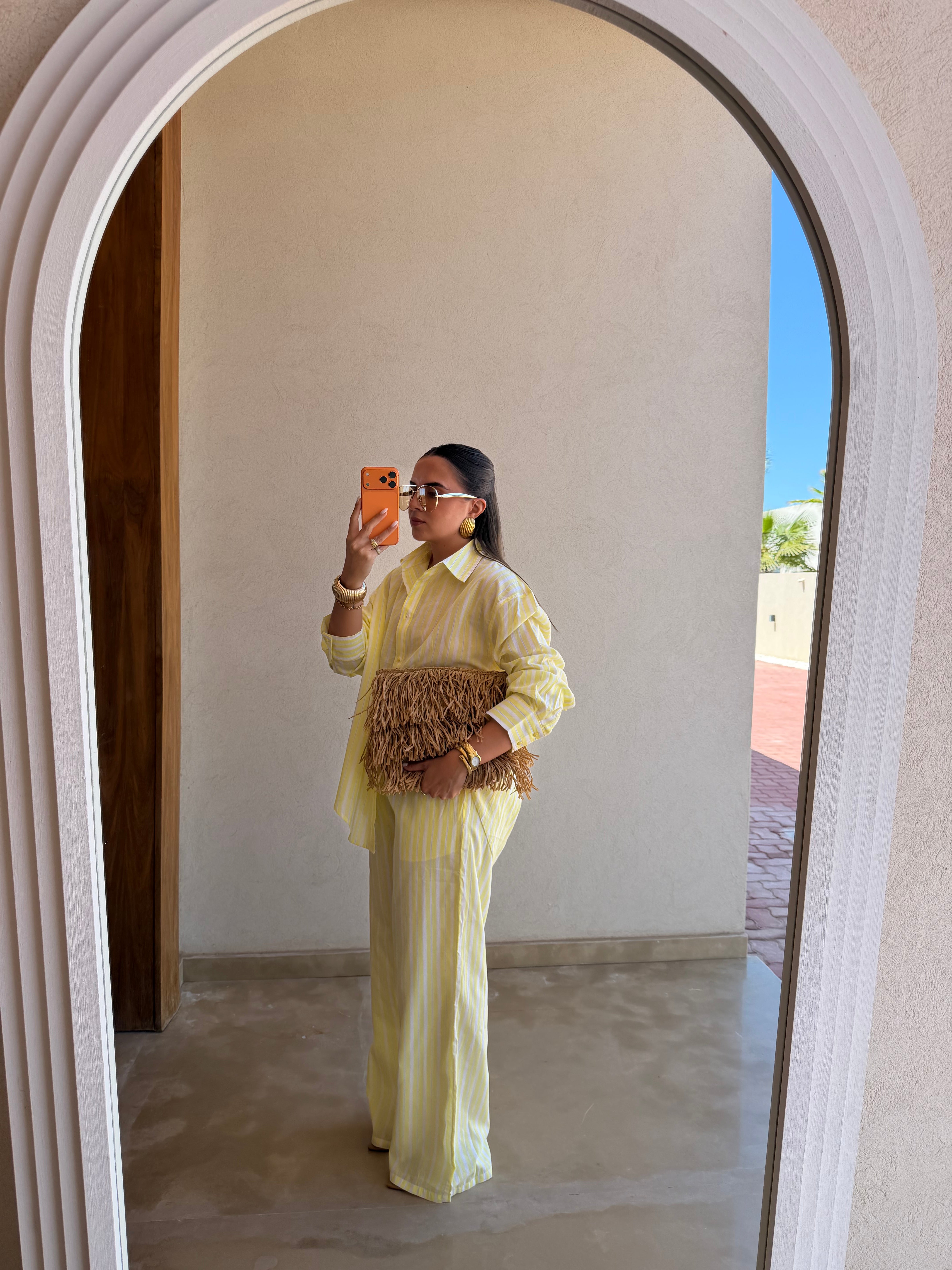 Chemise AGNES jaune