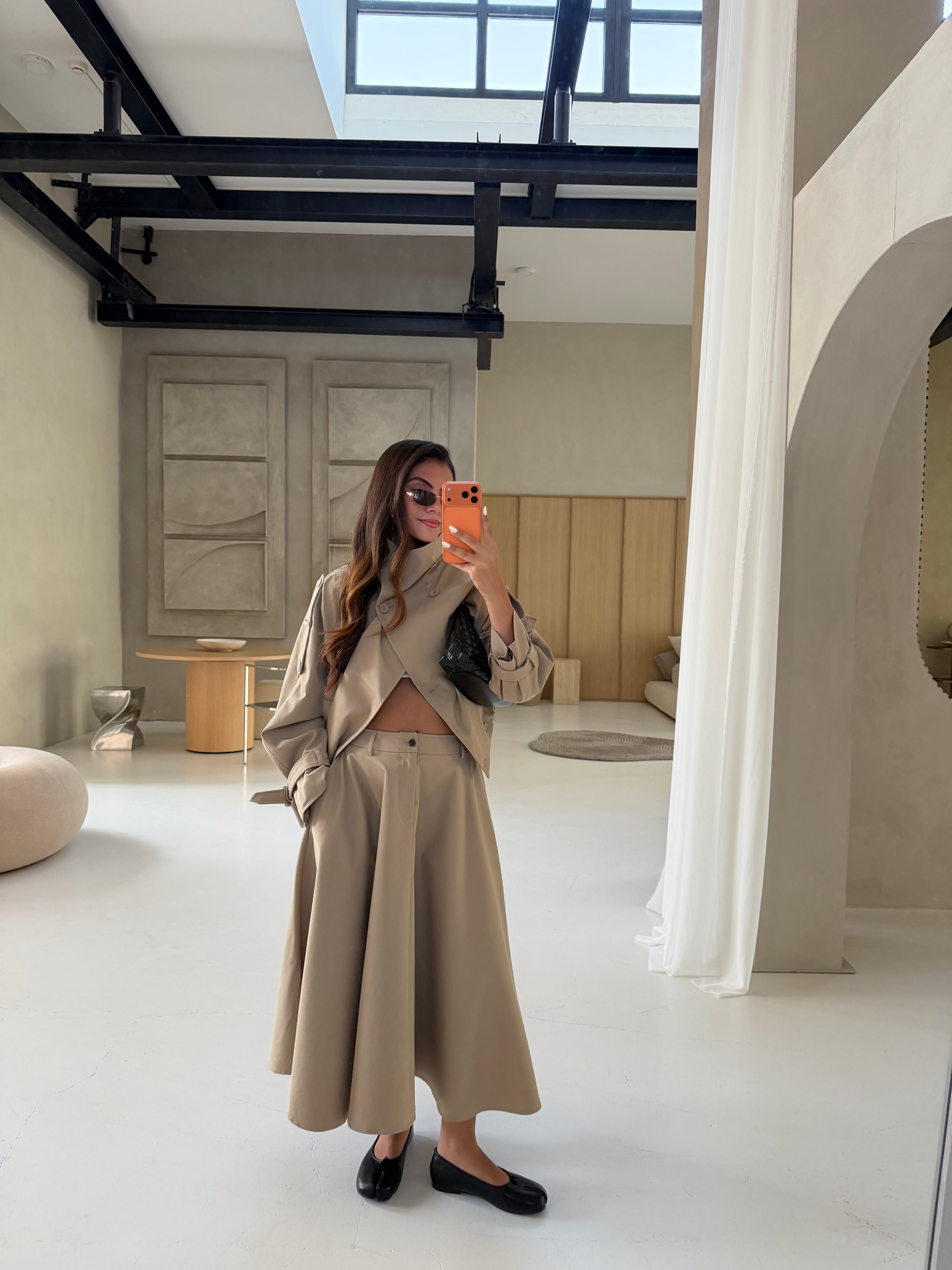 Trench beige Sali (V26099)