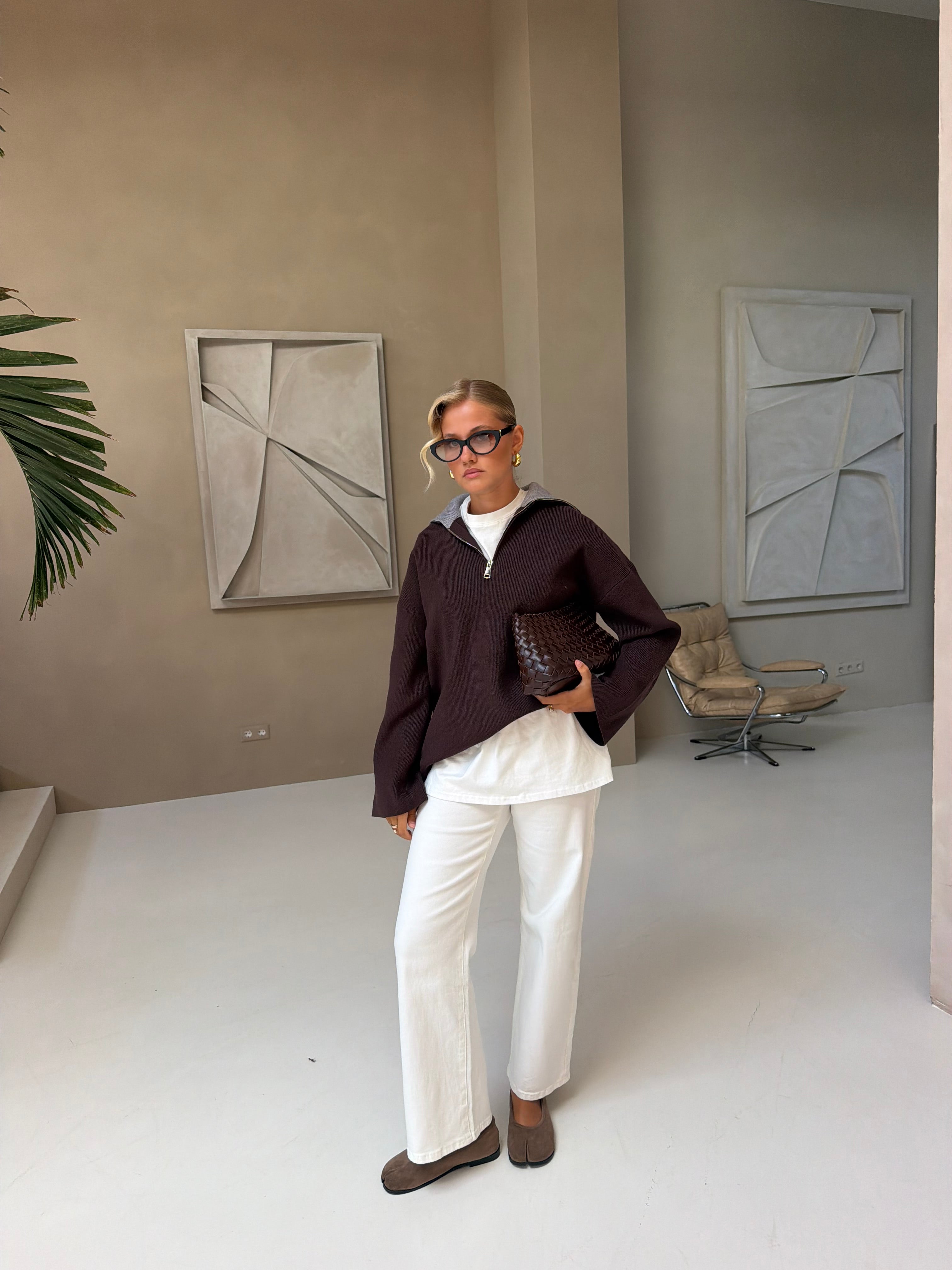 Pull TRINA marron (LC450)