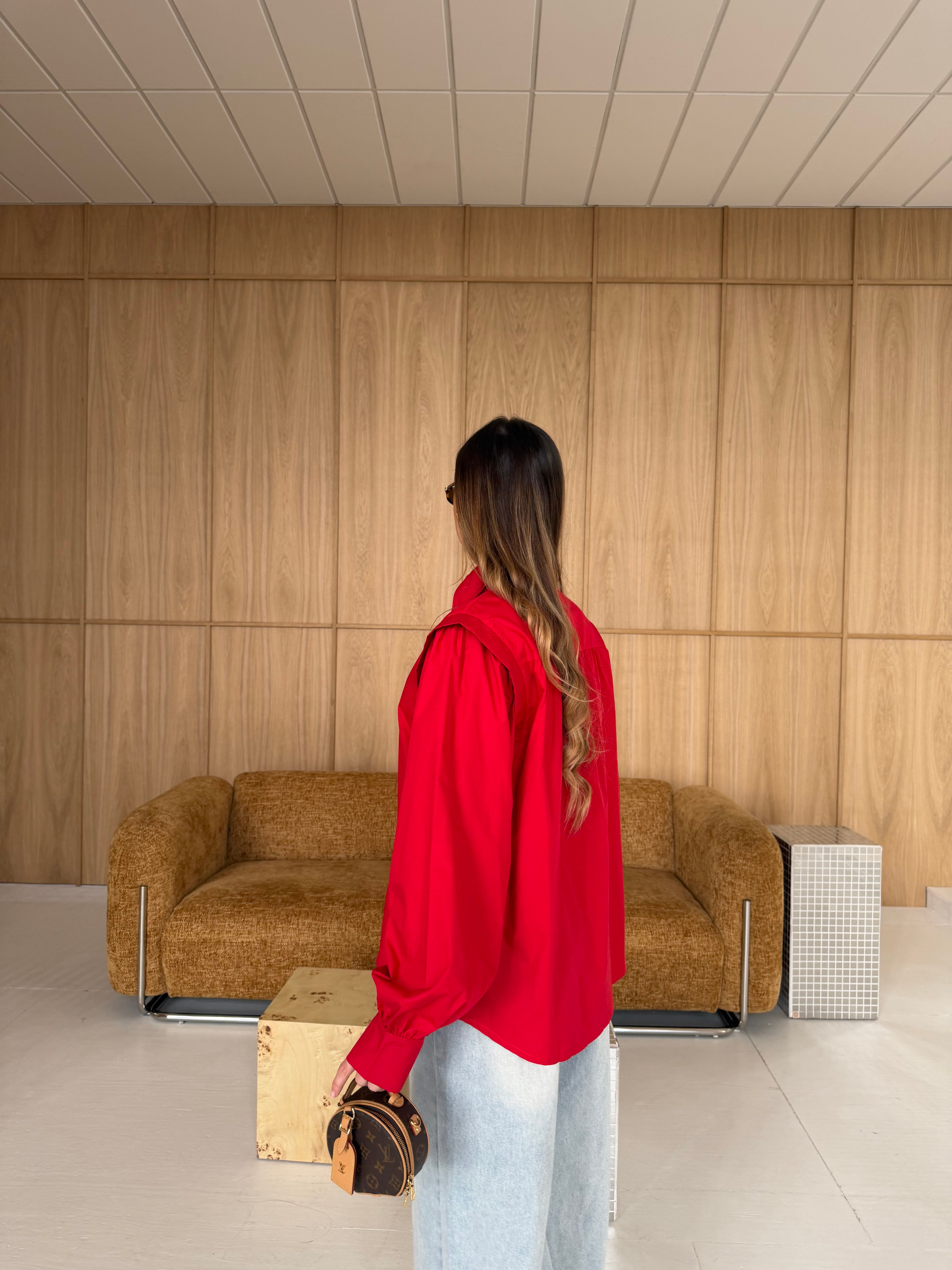 Chemise POM rouge (CY24221)