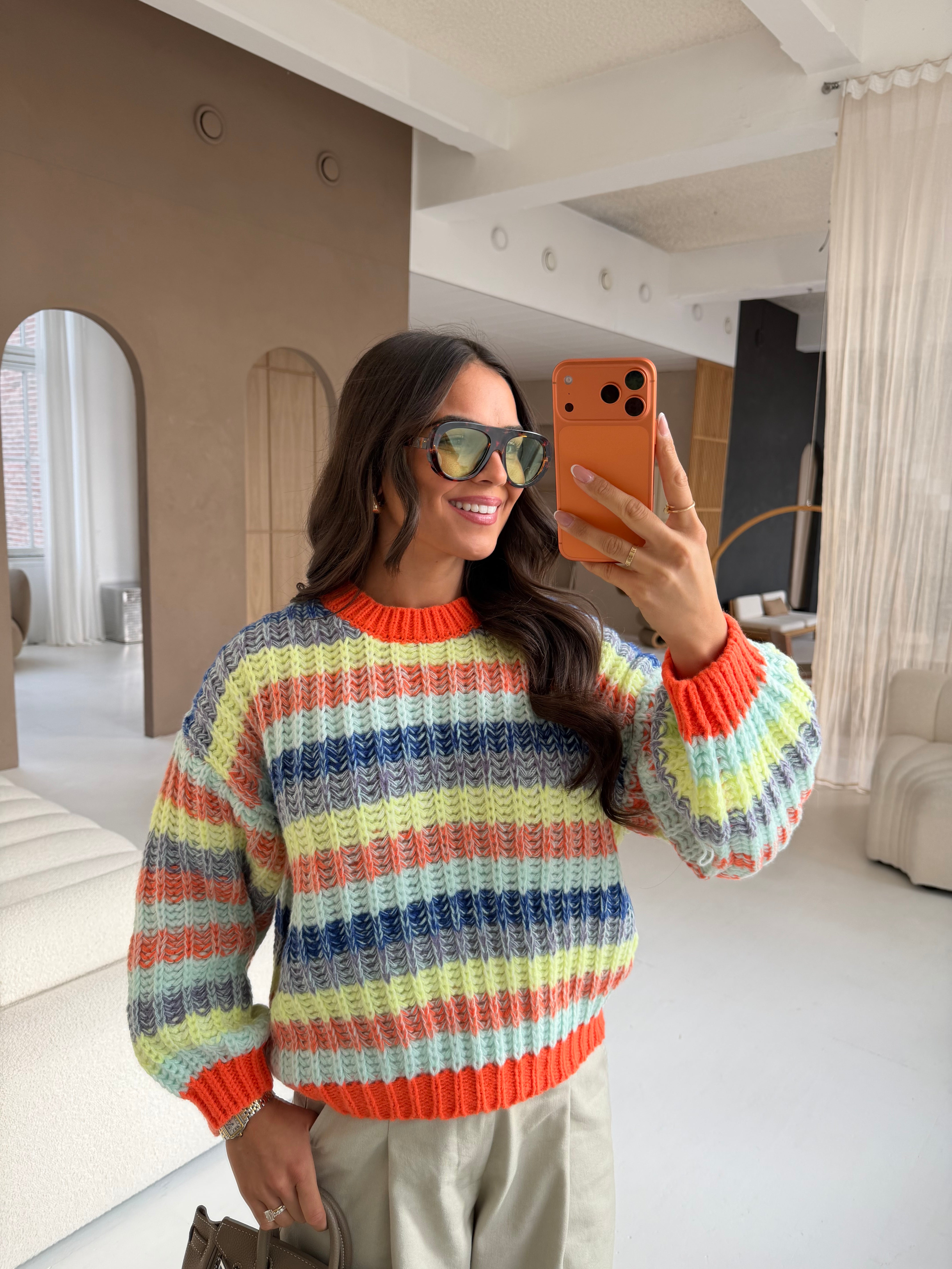 Pull BENIA ORANGE ( 25103408)