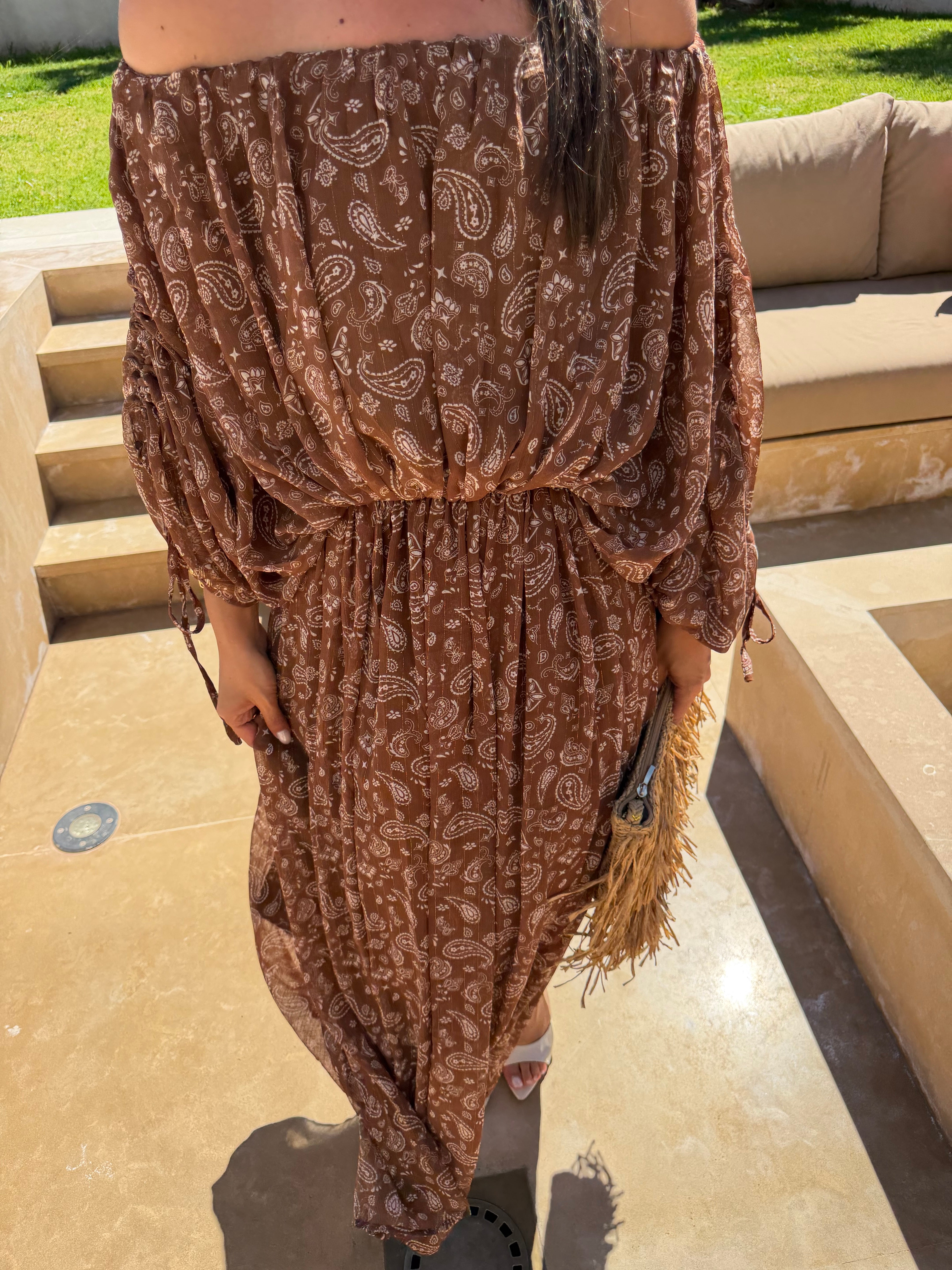 Robe SHAKIRA marron