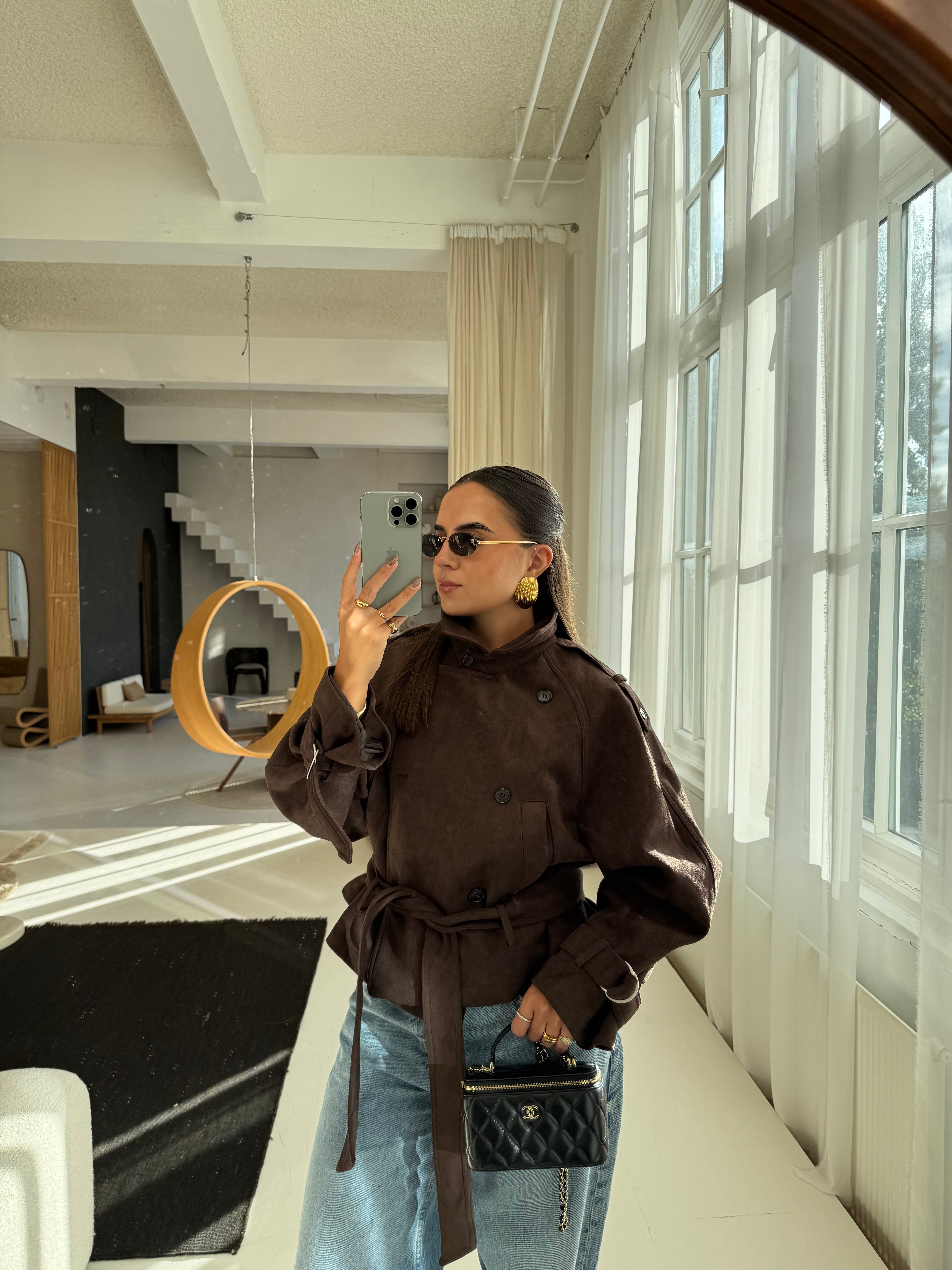 Trench DELY marron (3559)