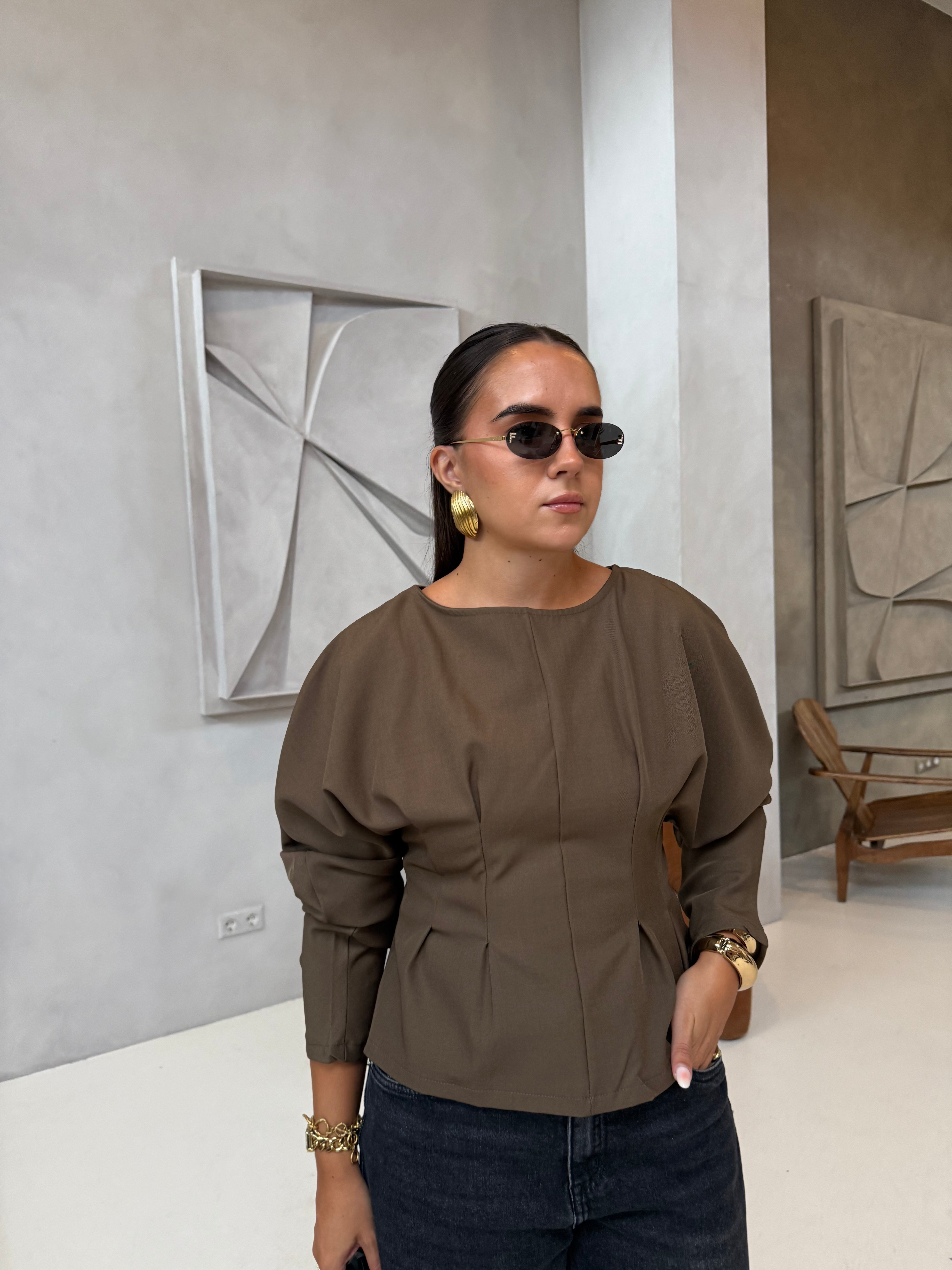Top DEBA taupe (25cy910)