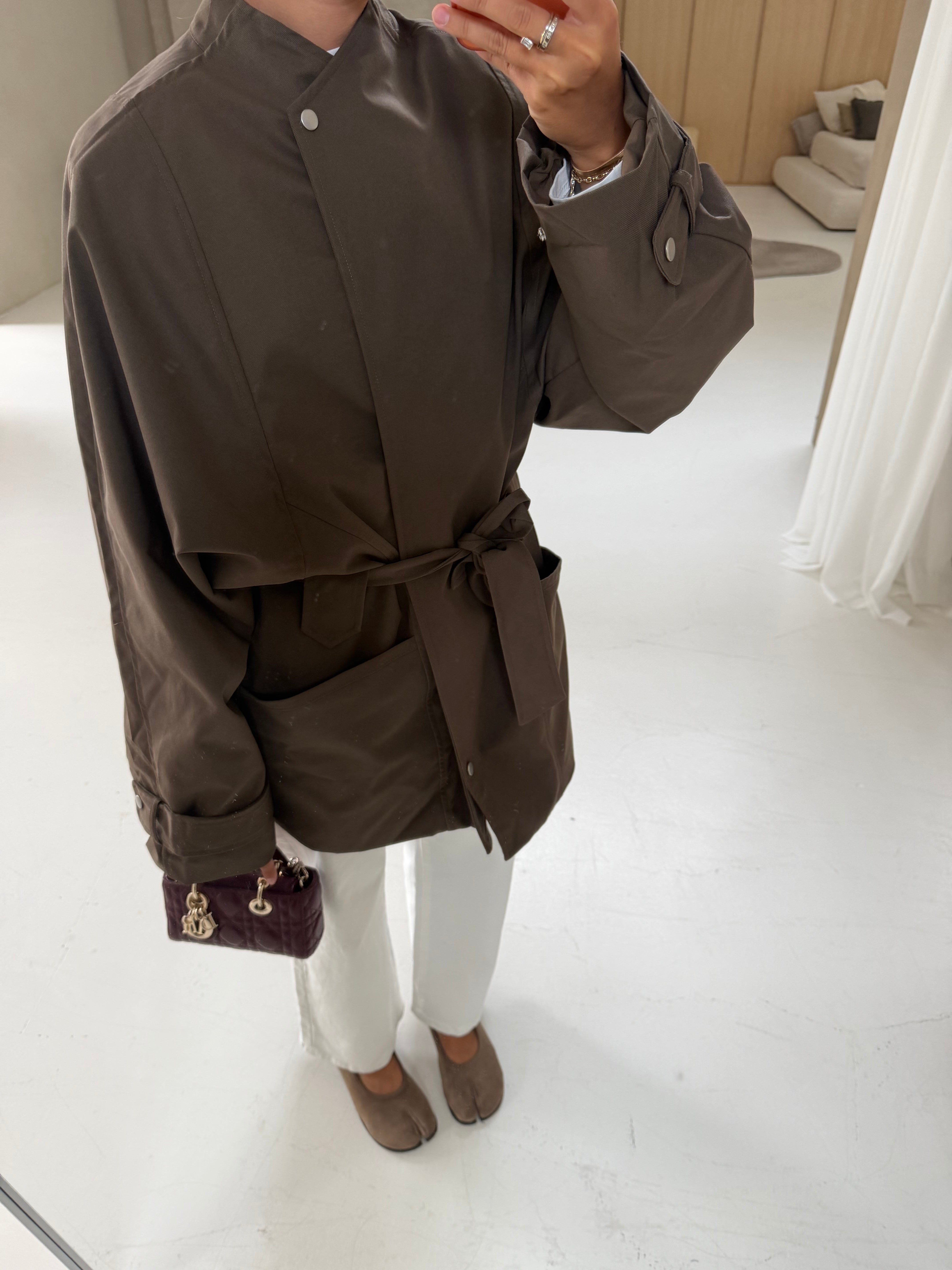 Parka BESTI taupe