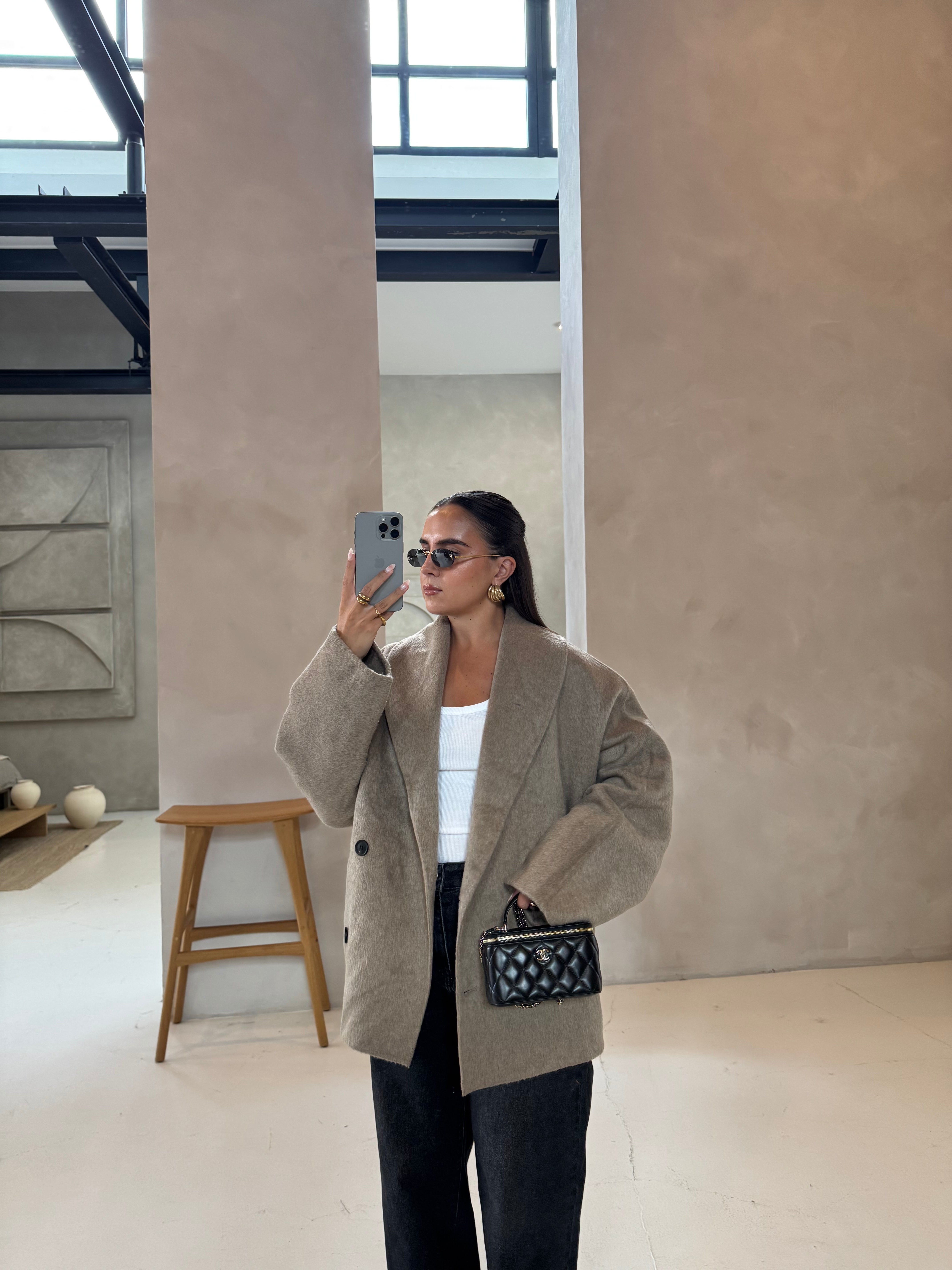 Manteau MV LAINE beige