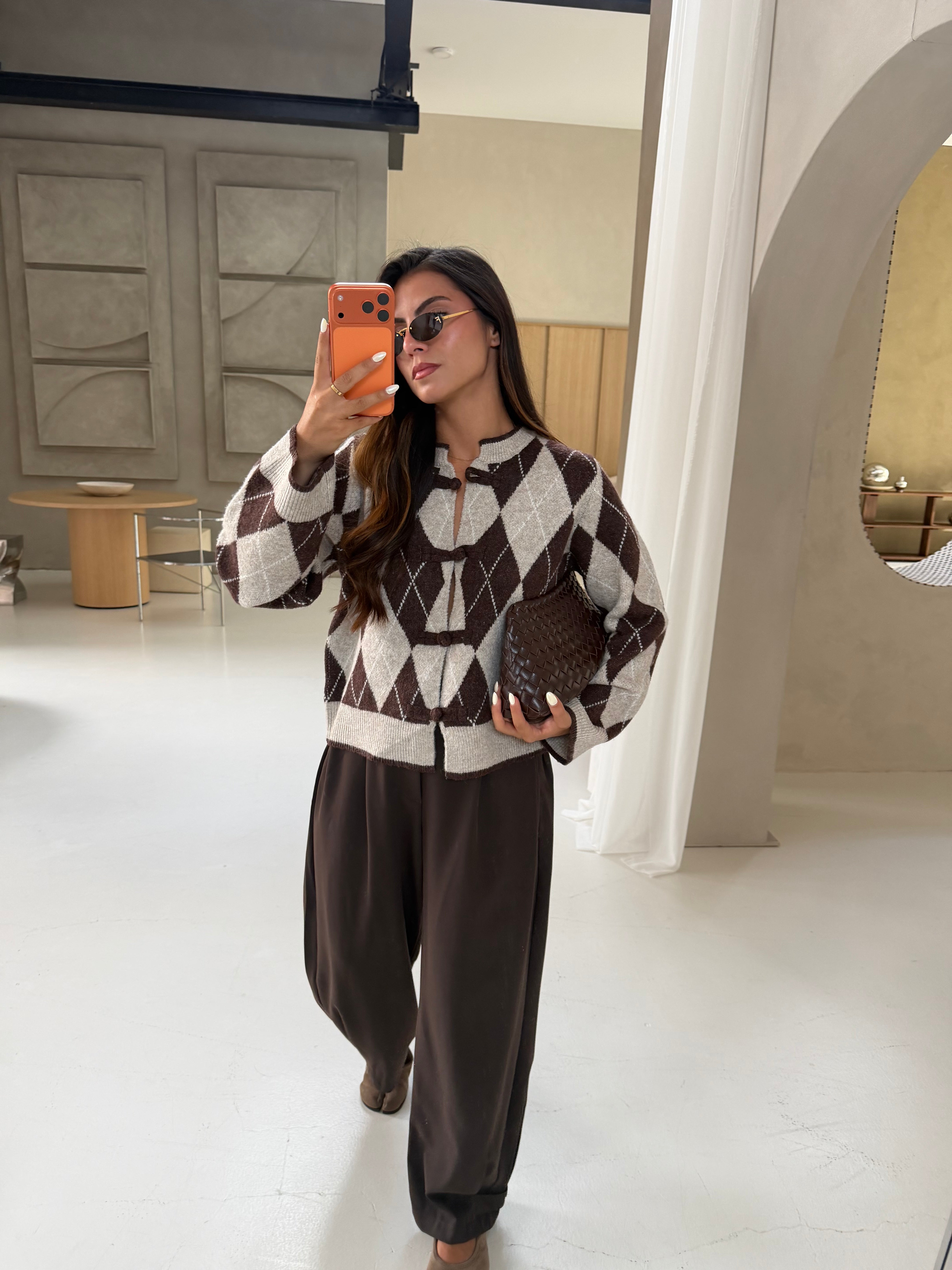 Gilet CHLOÉ marron (5590)