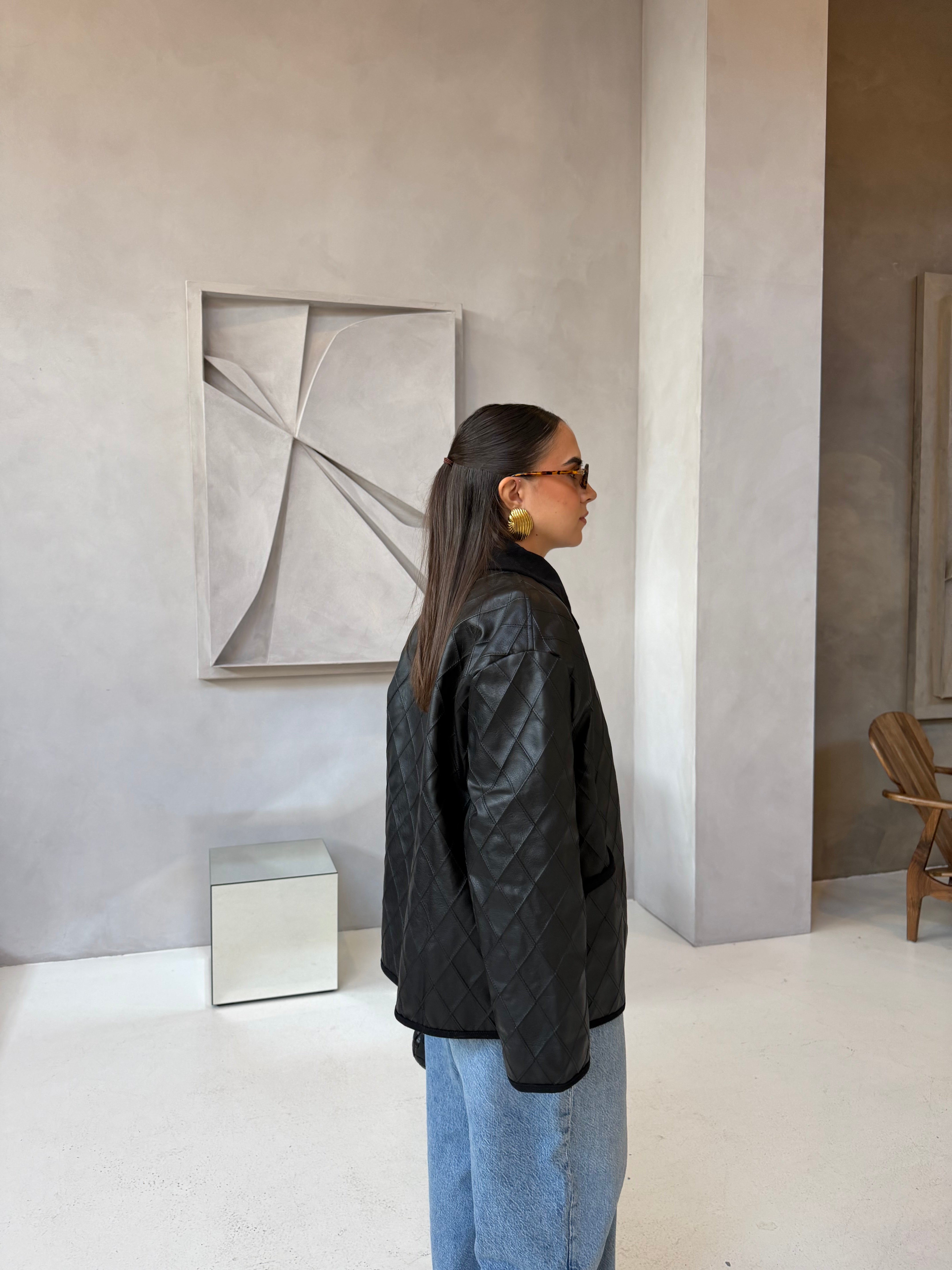 Veste Bo noir (MA25026#)