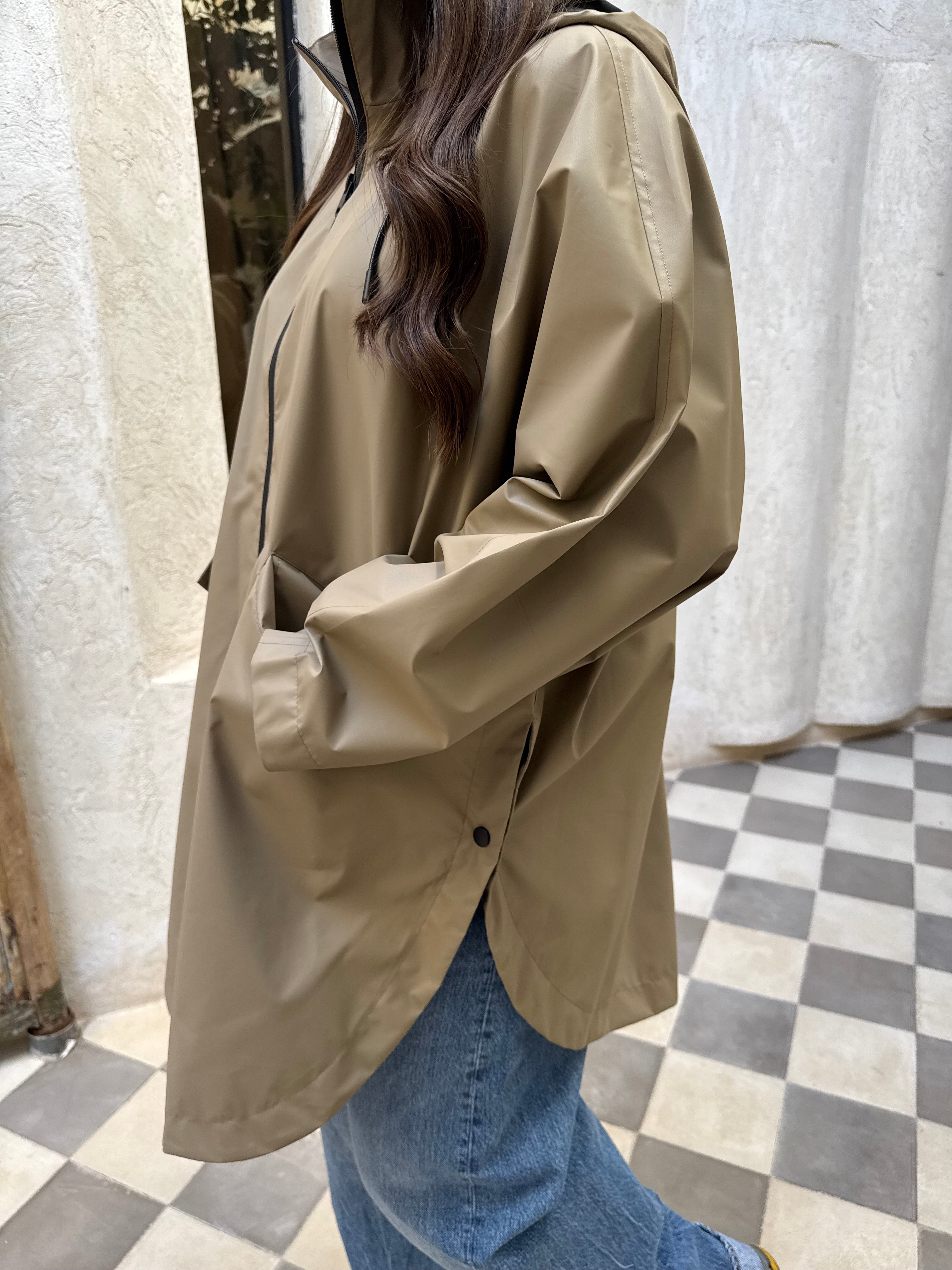 Parka beige MOLIA