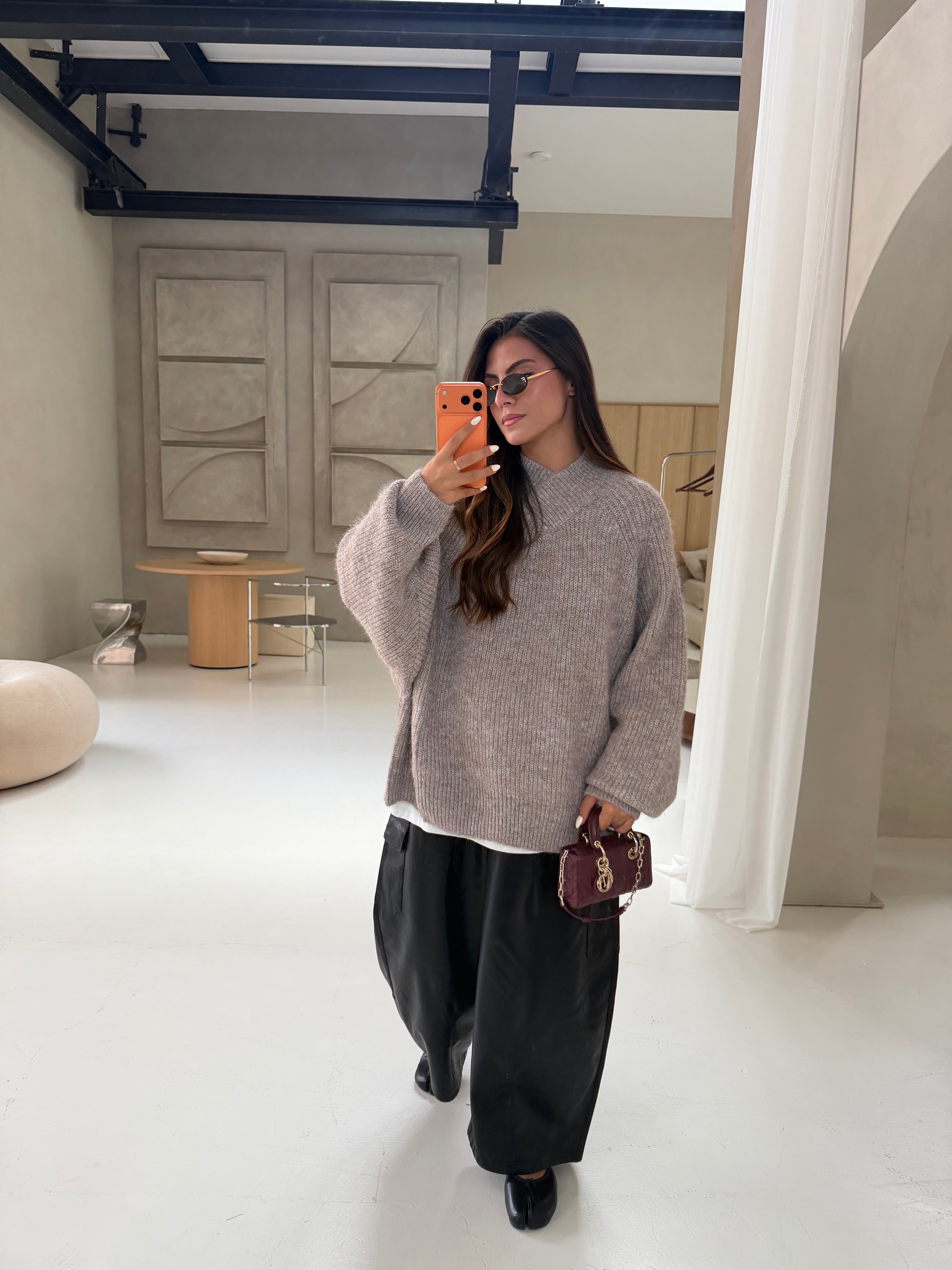 Pull BESTI taupe  (LC397)